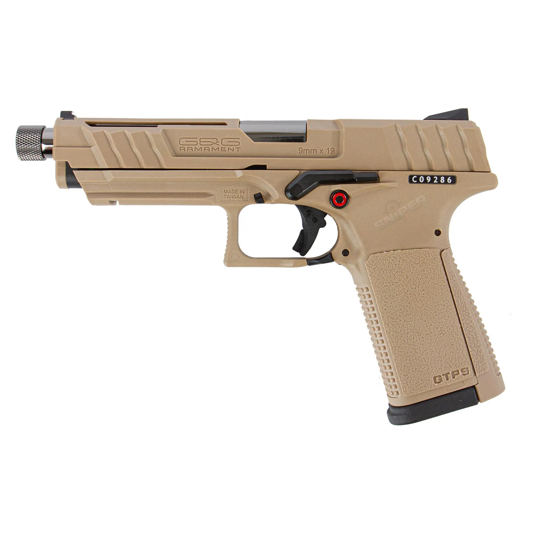 G&G GTP 9 Desert GBB Softair Pistole