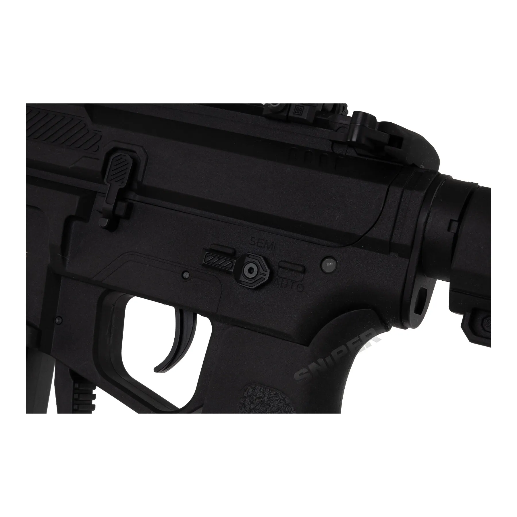 Specna Arms SA-FX01 Flex < 0,5 Joule Softair Gewehr w/ Gate X-ASR, Black