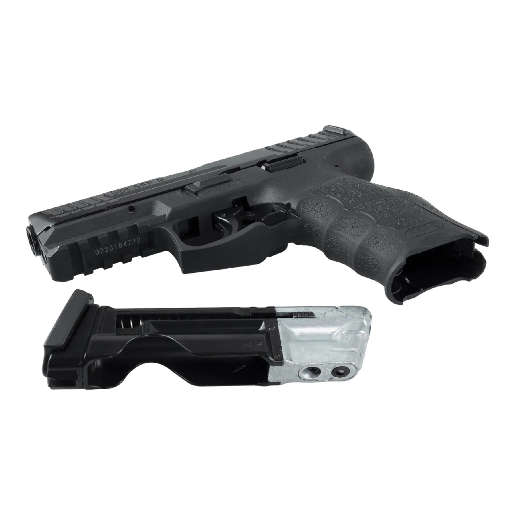 RAM Pistole T4E Heckler & Koch SFP9 43 Cal, Black