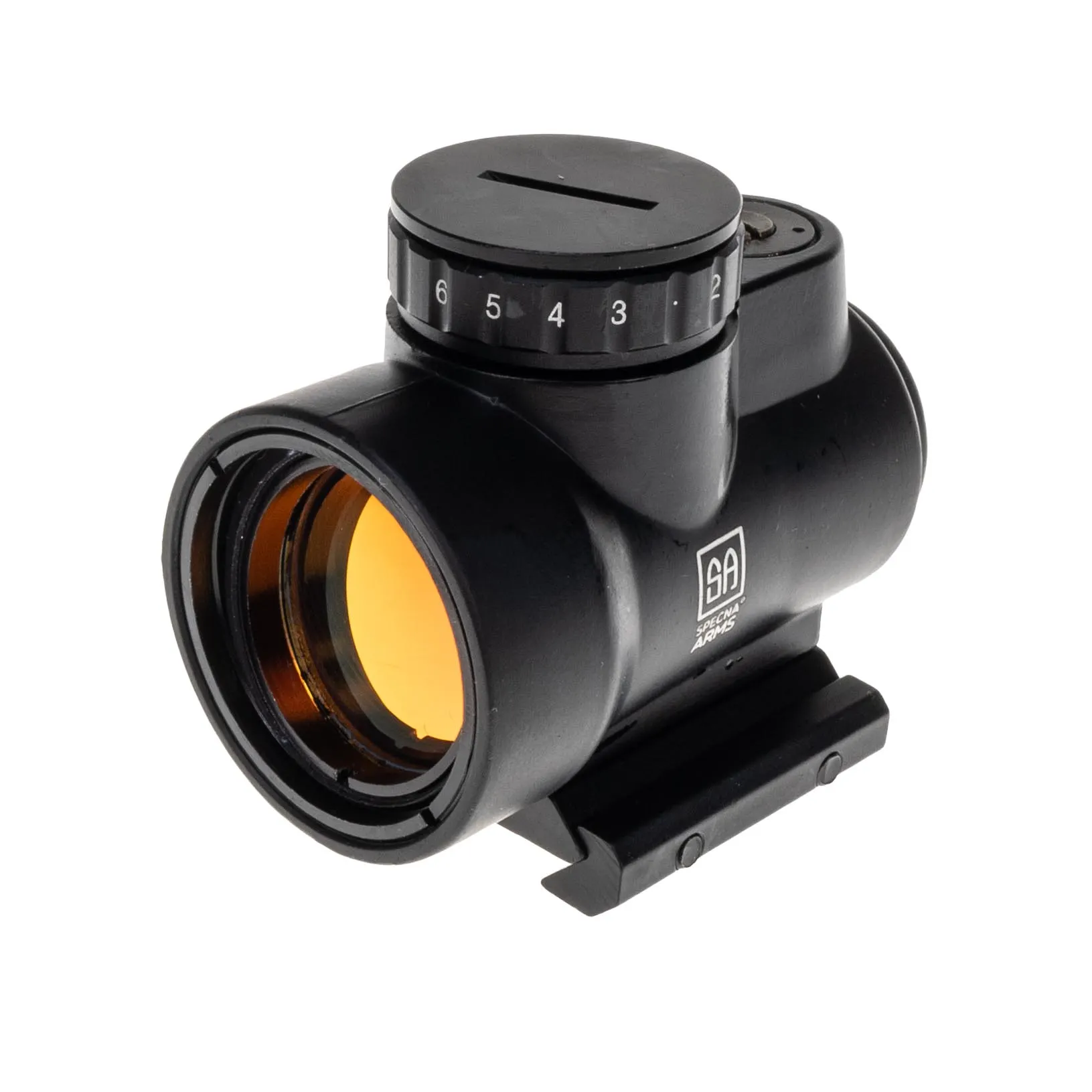 Specna Arms CORE Focus Red Dot Sight w/ QD High Mount, Black
