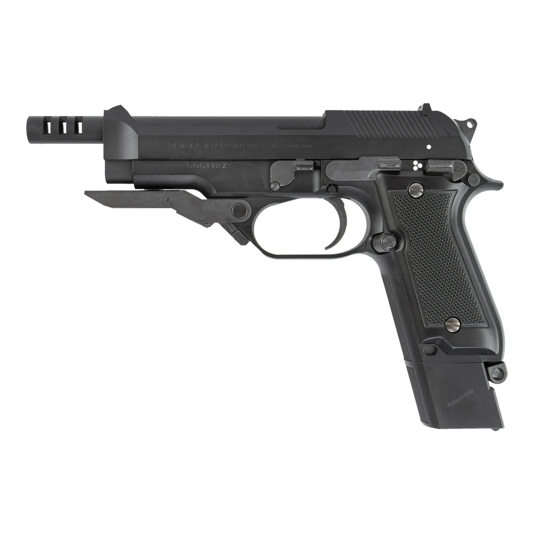M93R AEP, < 0,5Joule, black