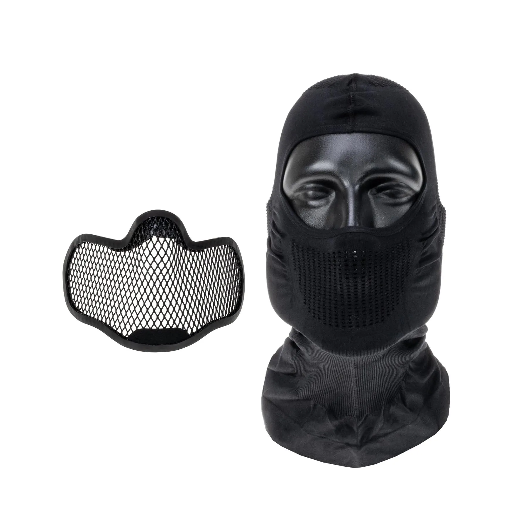 Reapo Balaclava w/ Mesh Insert, Black