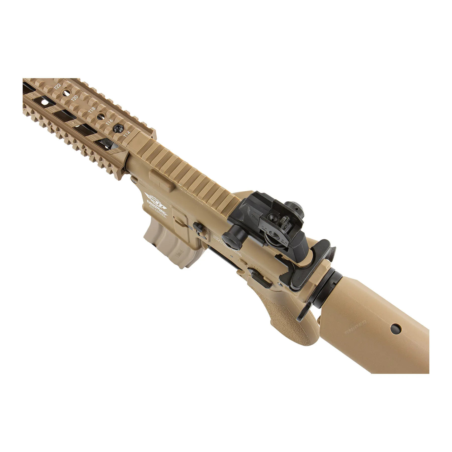 CM16 Raider, Desert < 0,5 Joule, AEG Softair Gewehr