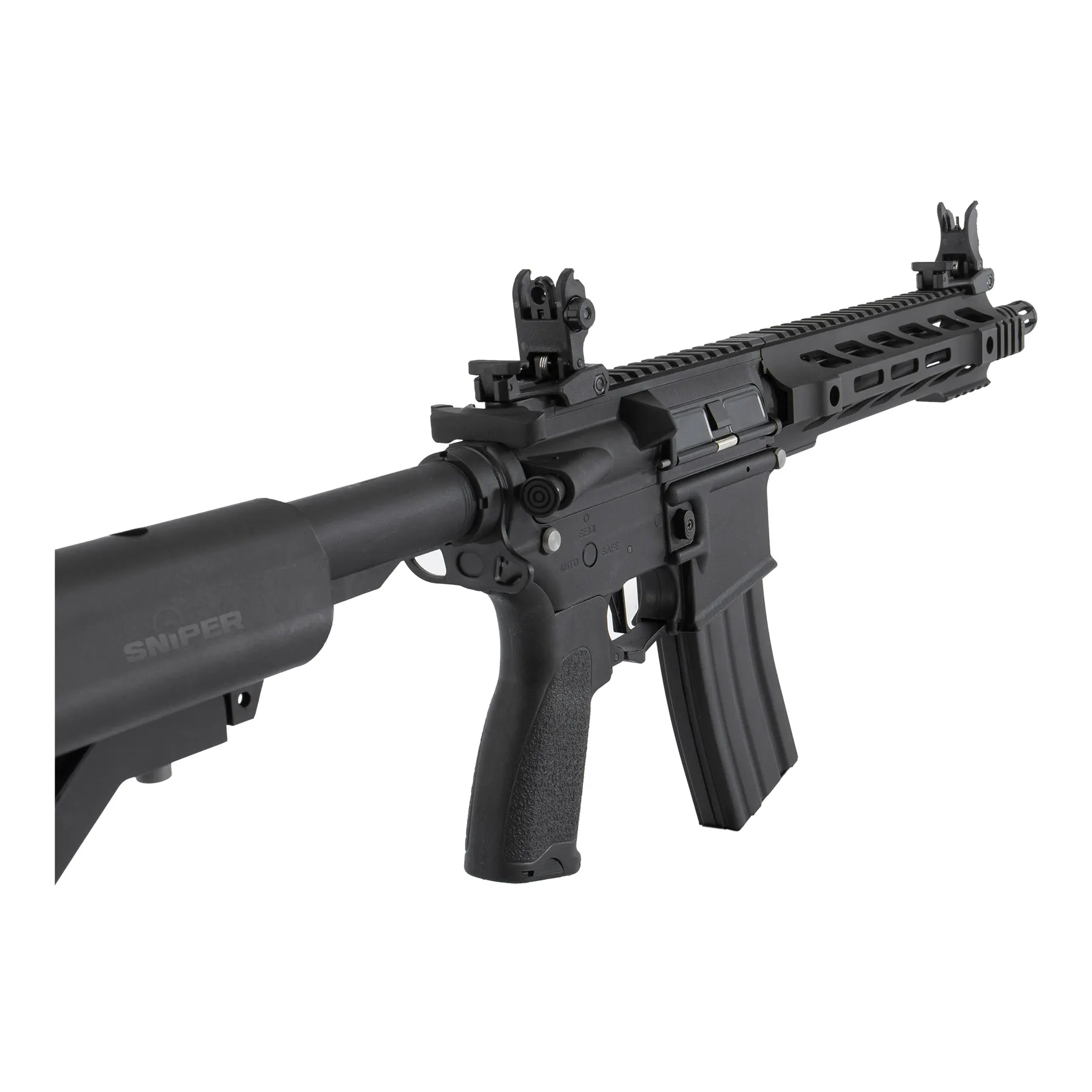 Interceptor Hybrid 10" (S)AEG w/ Reflex Sight, Black