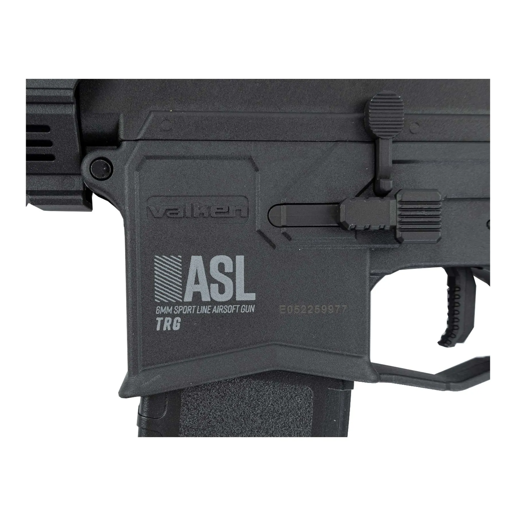 Battle Machine ASL TRG < 0,5 Joule Softair Gewehr, Black