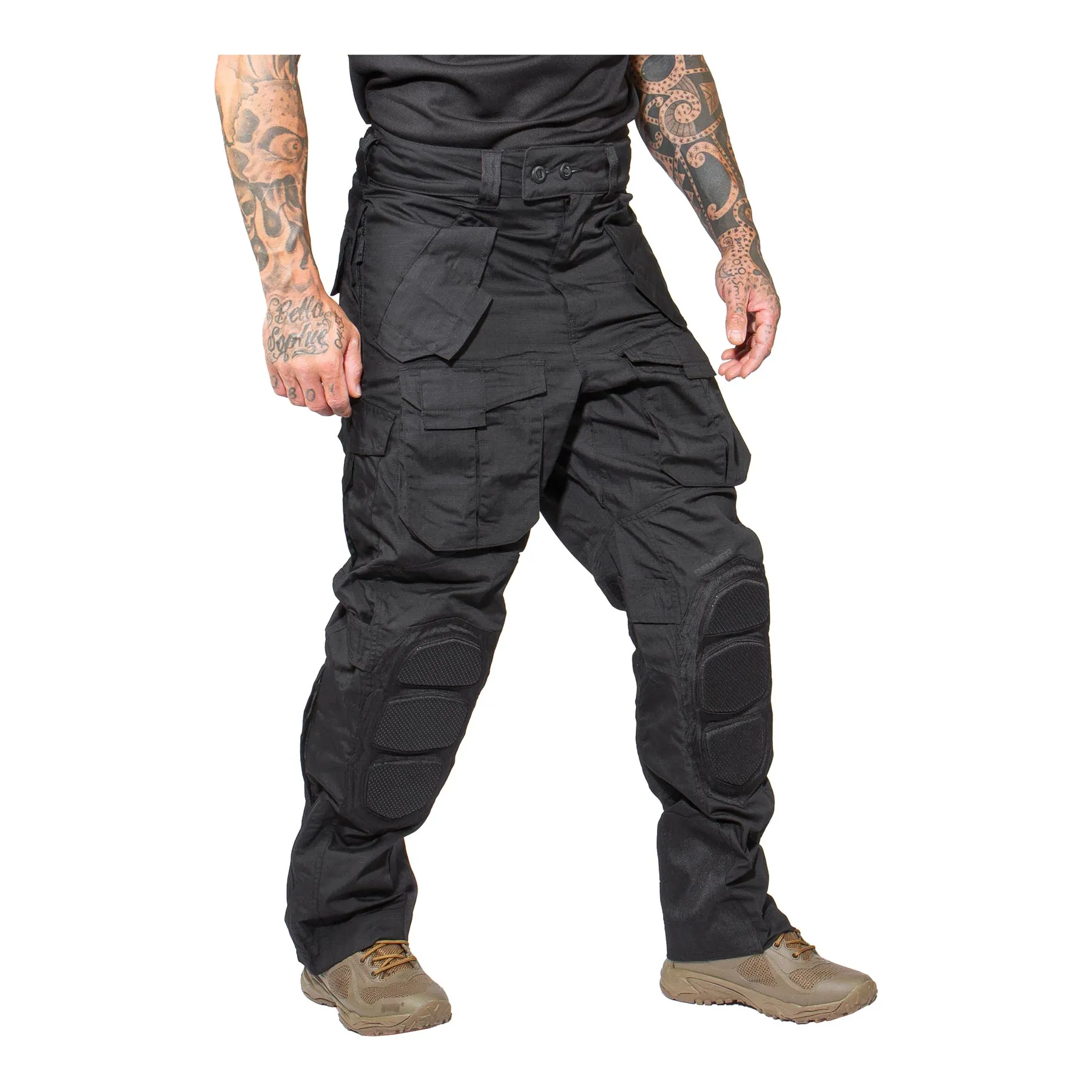 Operator Combat Pants, Black