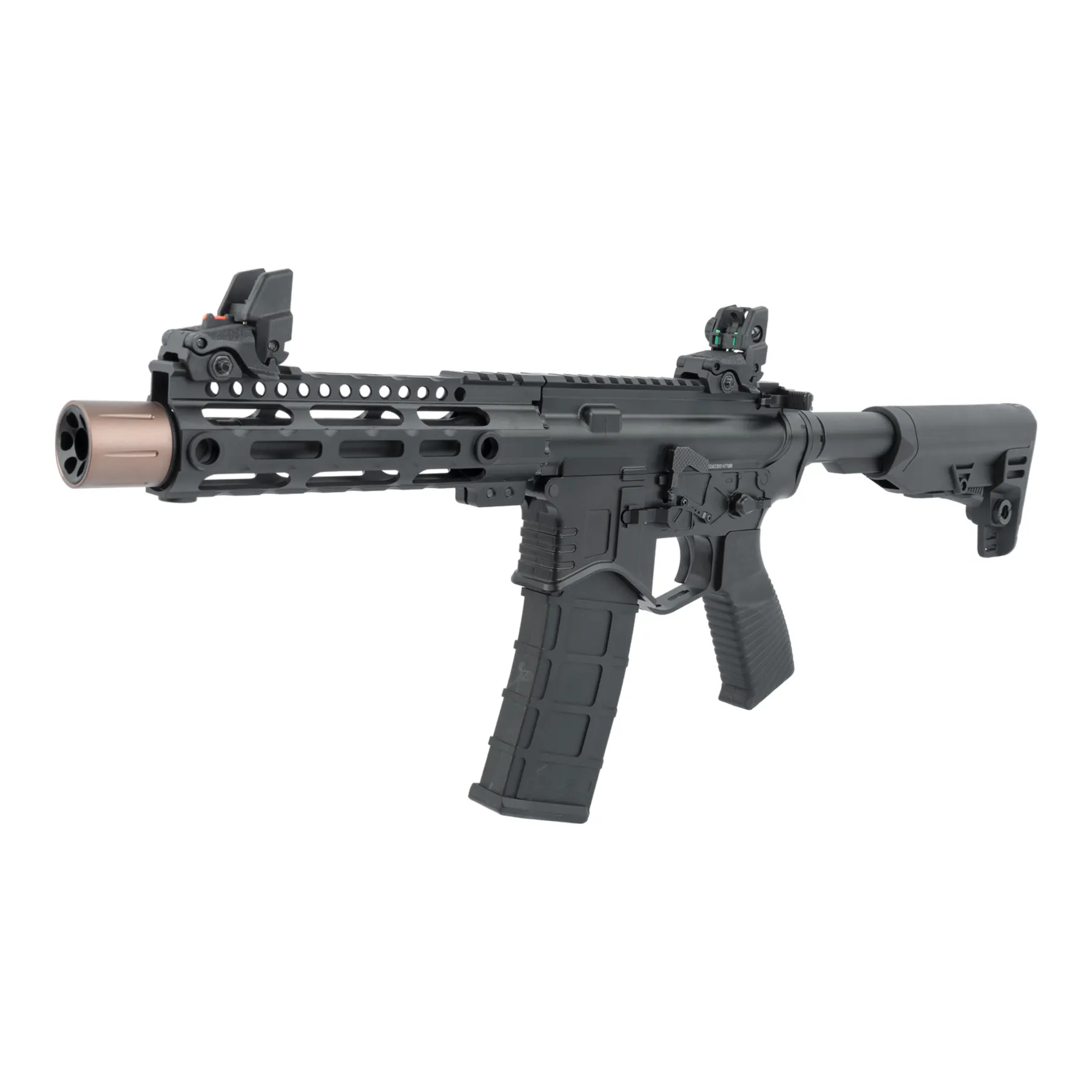 Golden Eagle M4 7" M-Lok MC6588M GBB, Black