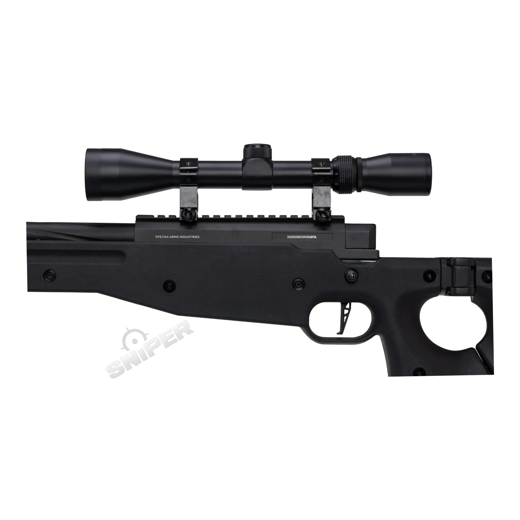 Specna Arms SA-S14 Scharfschützengewehr w/ Scope & Bipod, Black Specna Arms SA-S14 Scharfschützengewehr High-Power w/ Scope & Bipod, Black