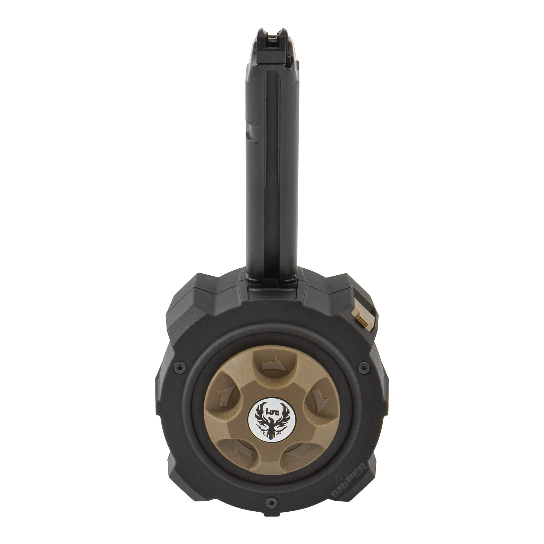 Drum Mag für G17 Models GBB 200rds, black