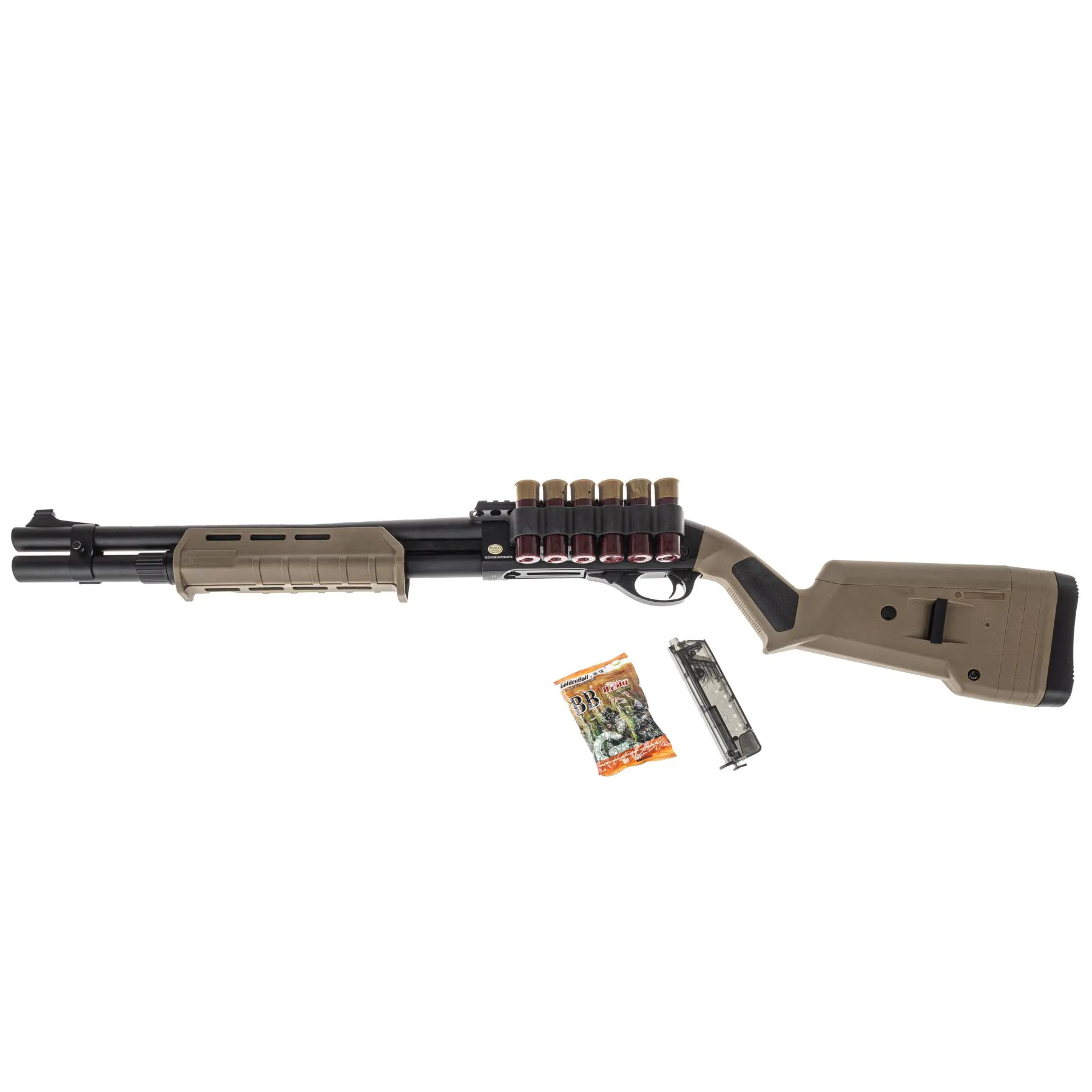 Golden Eagle M870 Action Shotgun, Tan