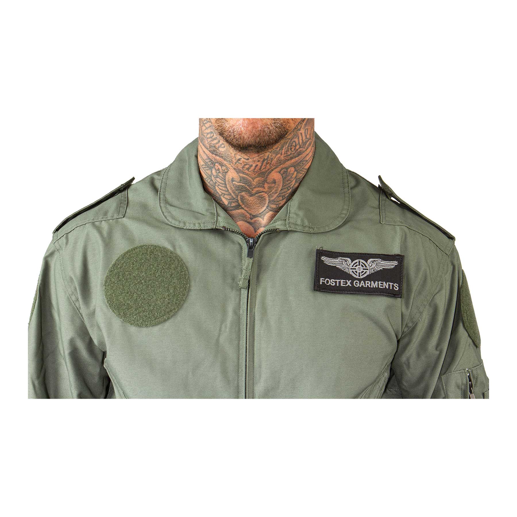 Fostex Garments Flight Suit US Airforce, Green