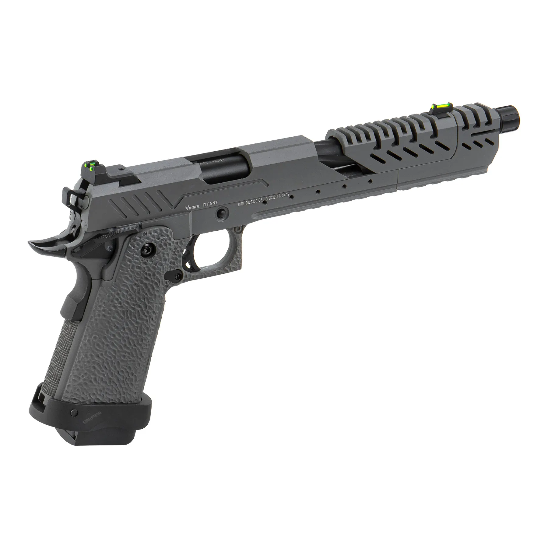 Vorsk Hi-Capa Titan 7, Grey, GBB