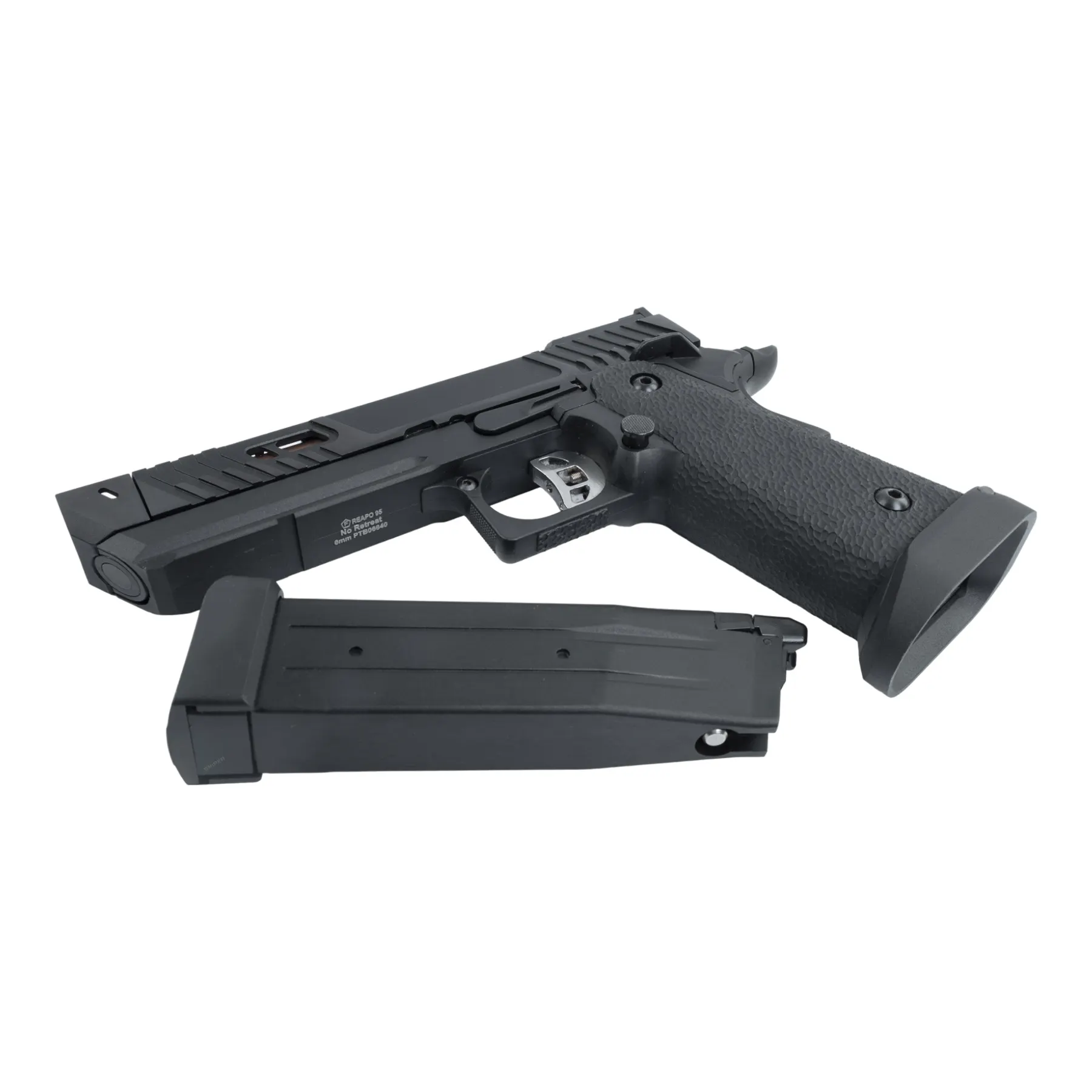 Einsteiger Set #1 - Reapo JW4 Black Viper Softair Pistole, CO2 und GAS Bundle Deal #1 - Reapo JW4 Black Viper Softair Pistole