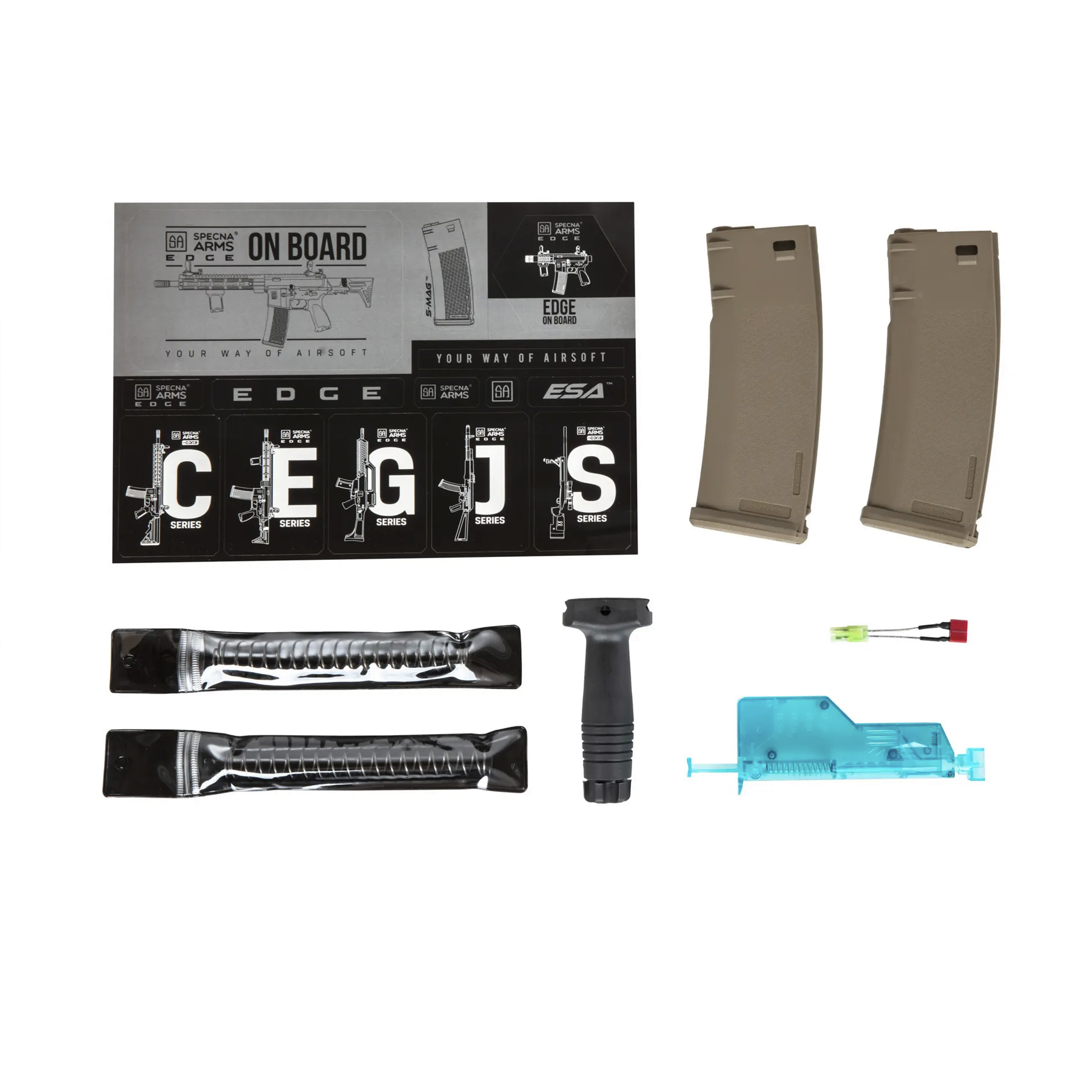Specna Arms SA-P19 Prime Daniel Defense MK18 w/ Aster ETU (S)AEG, Chaos Bronze