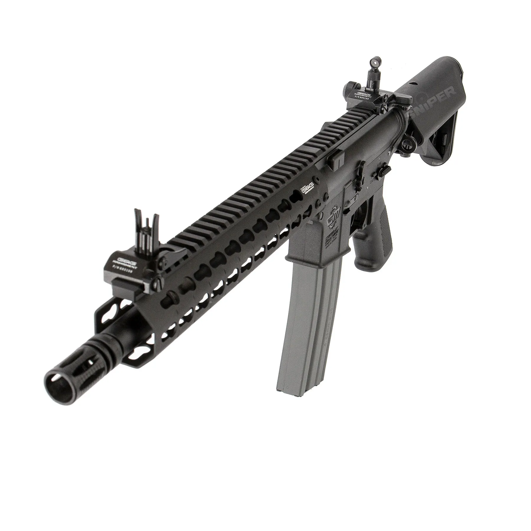CM15 KR Carbine 10 Inch (S)AEG, Black CM15 KR Carbine 10 Inch (S)AEG, Black