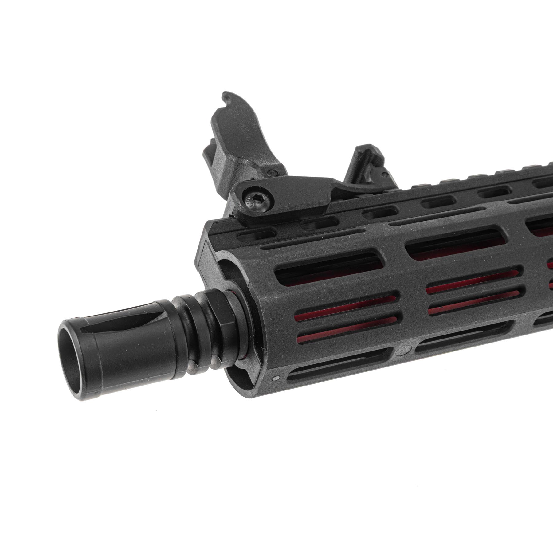 Lancer Archon Gen3 ETU M-Lok 9" M4 (S)AEG, Black/Red