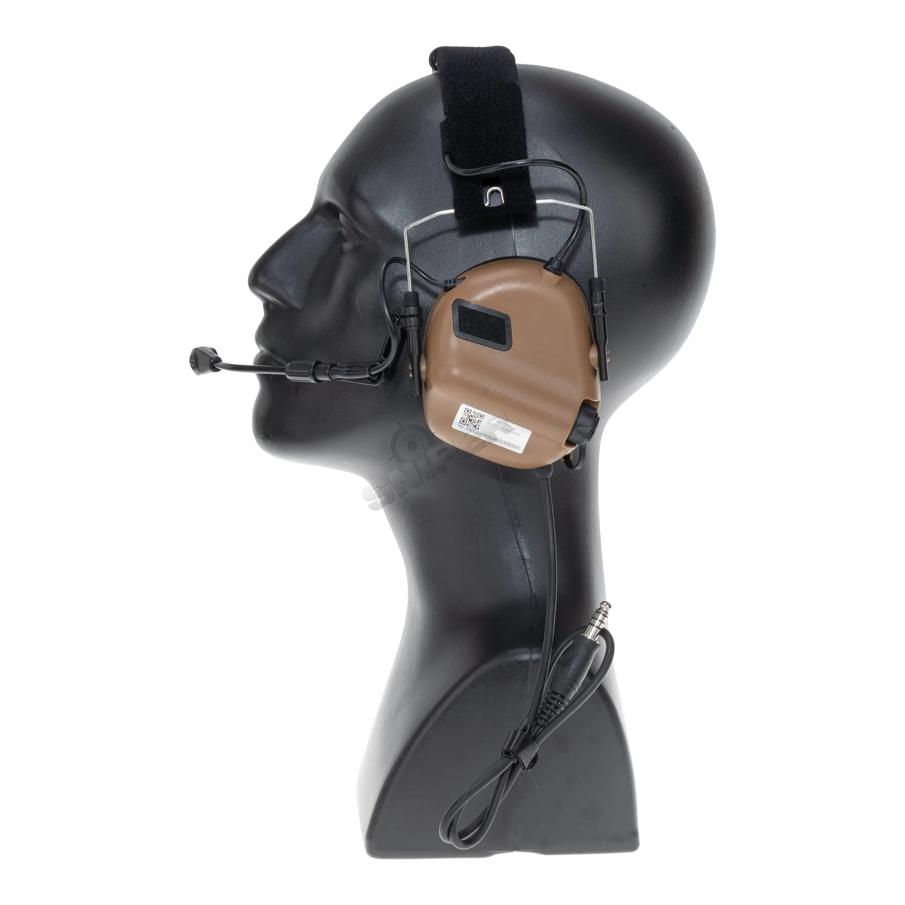 Earmor M32 Mod. 4 Active Hearing Protectors, Coyote