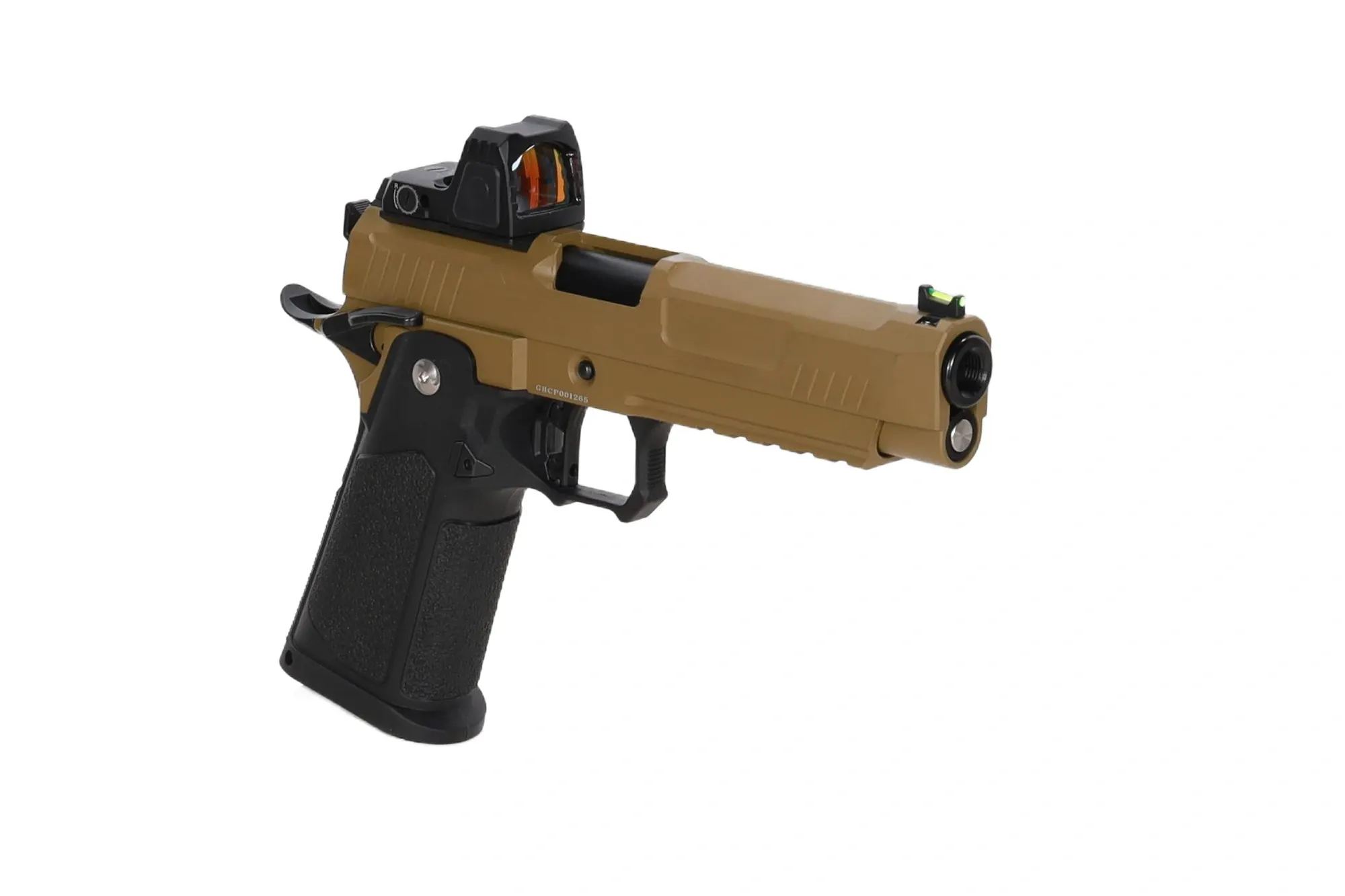 Arcturus Vanguard 5.1 Hi-Capa Optics Ready GBB Pistole, Half-Tan