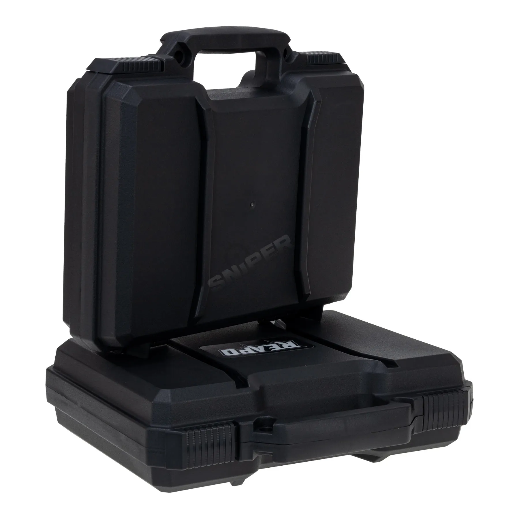 Reapo PnP Pistolen Waffenkoffer 29,5x26cm, Black Kofferset - Reapo Wavefoam Pistolen Waffenkoffer 29,5x26cm, Black