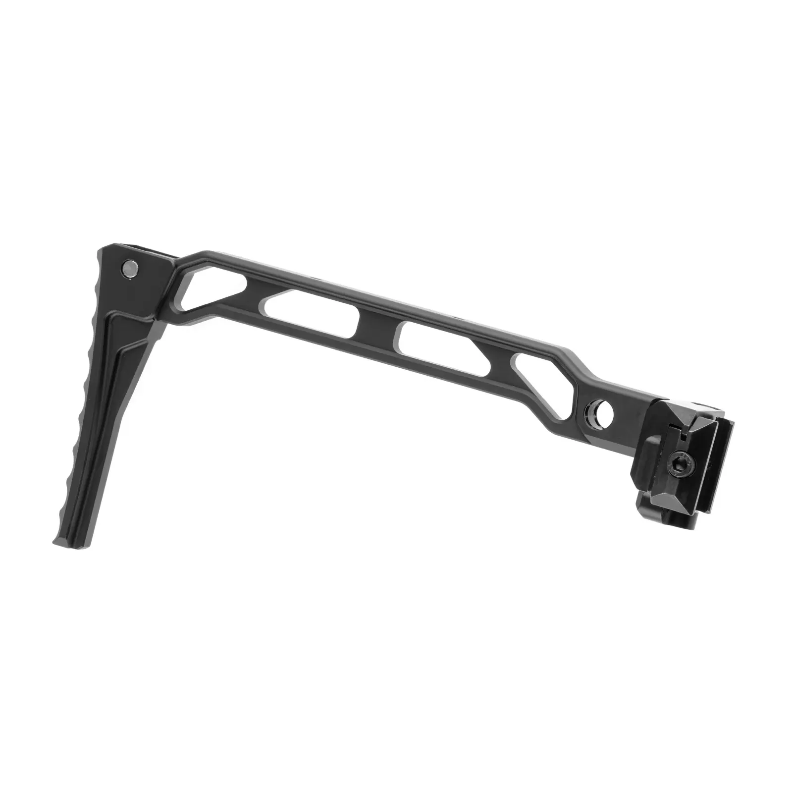 5KU AB-8R RIS Mounted Folding Stock, Black