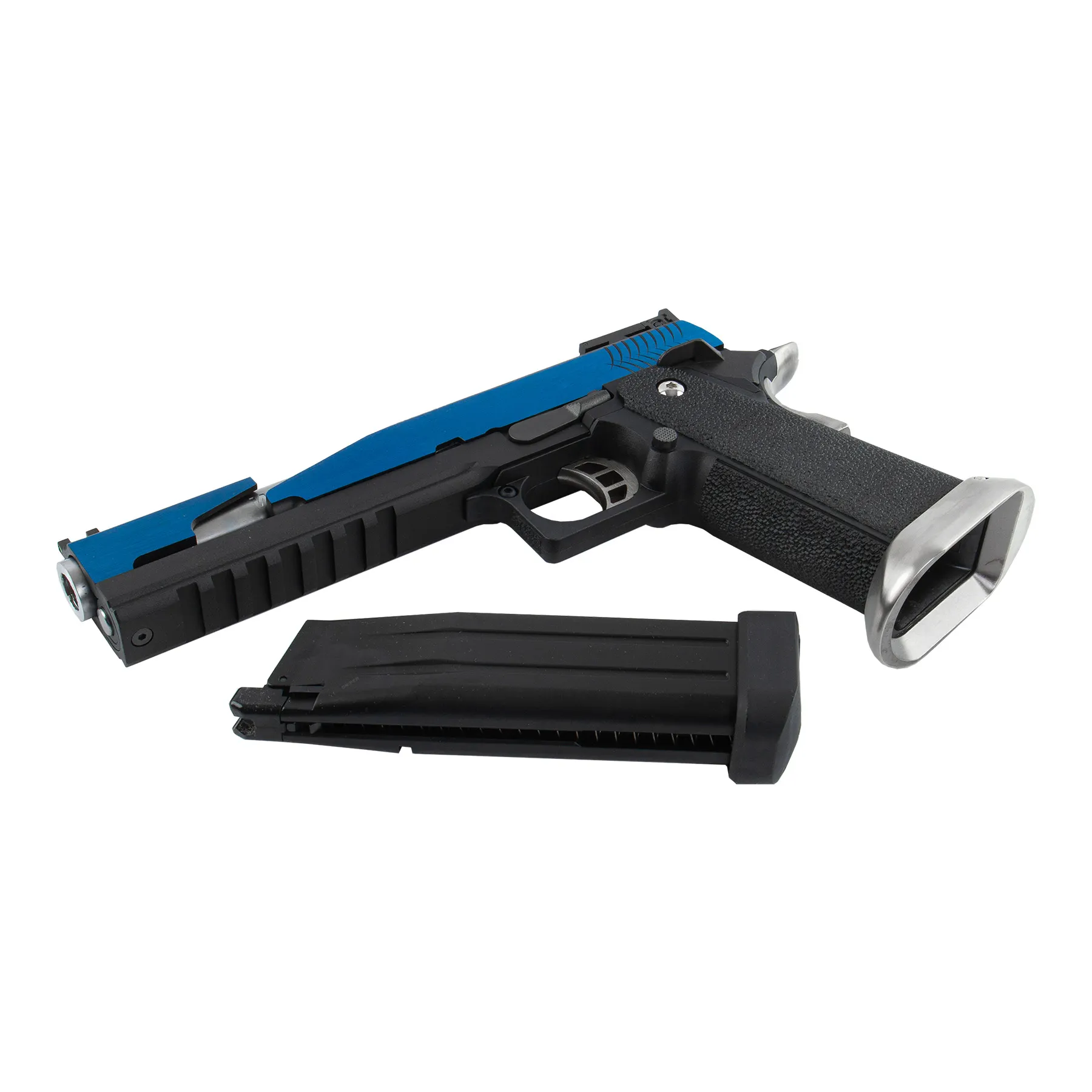 WE T-Rex Customs Hi-Capa 6 Titanium Barrel, GBB, Blue