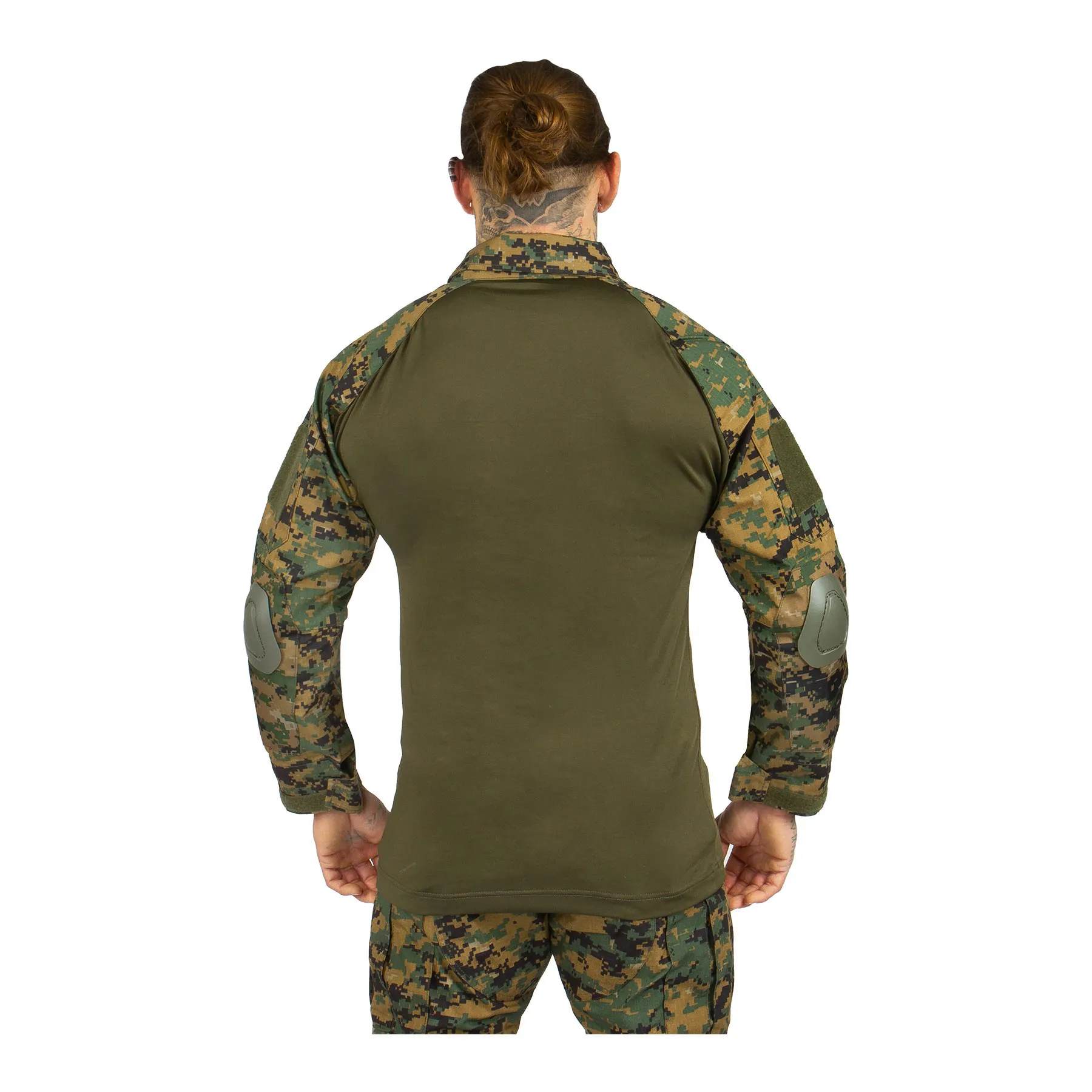 Warrior Combat Shirt mit Elbow Pads, Farbe Digital Warrior Combat Shirt mit Elbow Pads, Farbe Digital