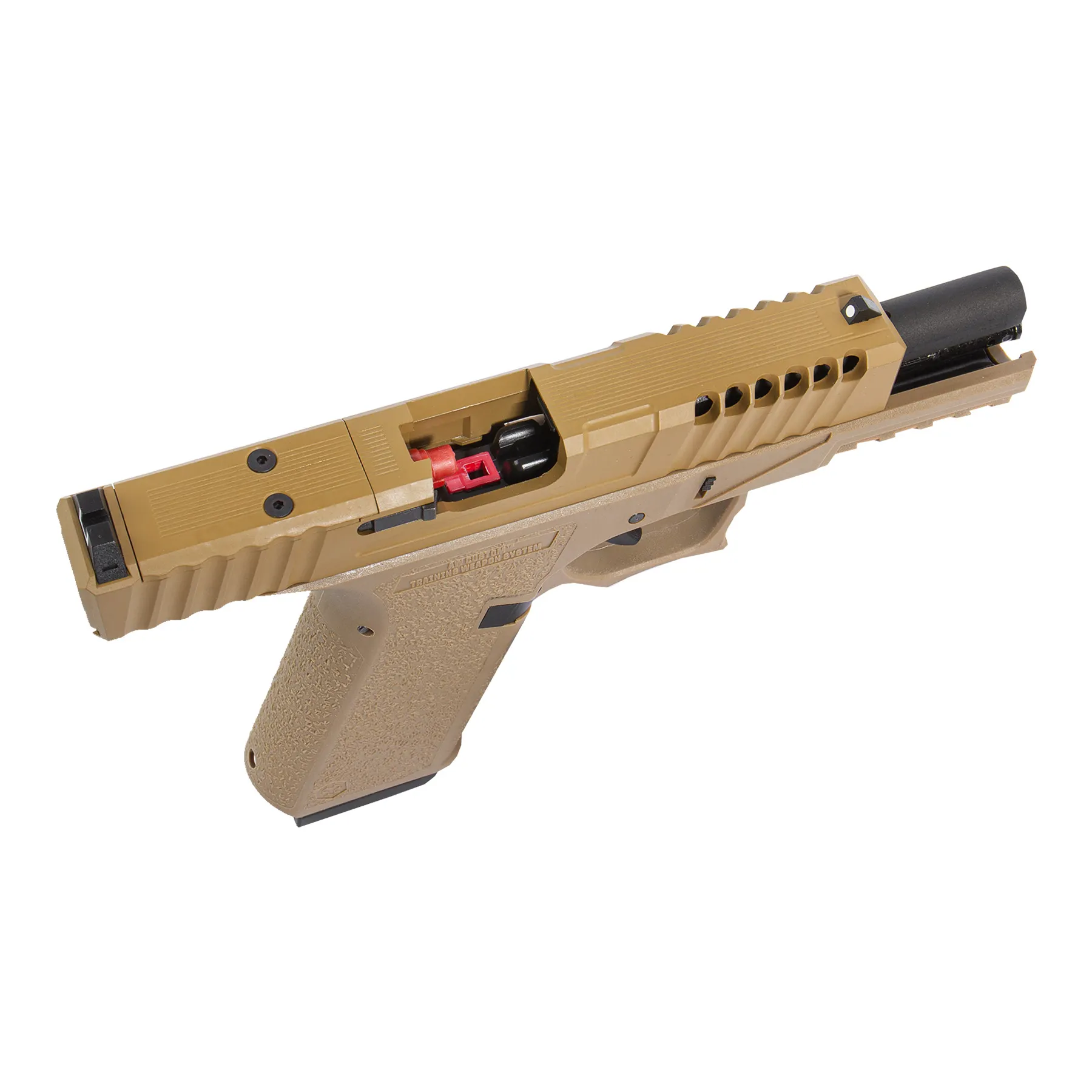 AW Custom VX7 Mod.1 Precut GBB Softair Pistole, FDE AW Custom VX7 Mod.1 Precut GBB Softair Pistole, FDE