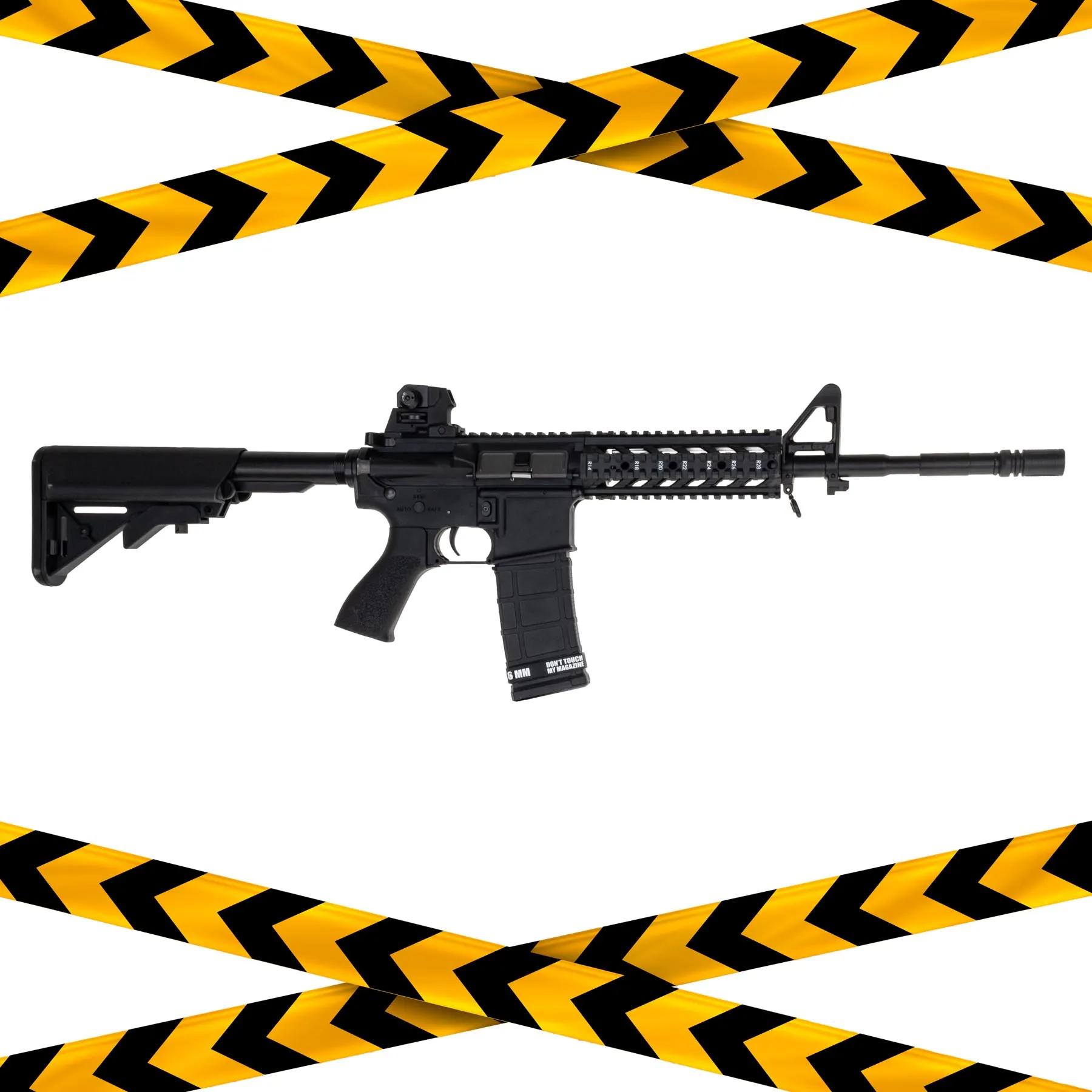 B-Ware CM16 Raider L Black, (S)AEG