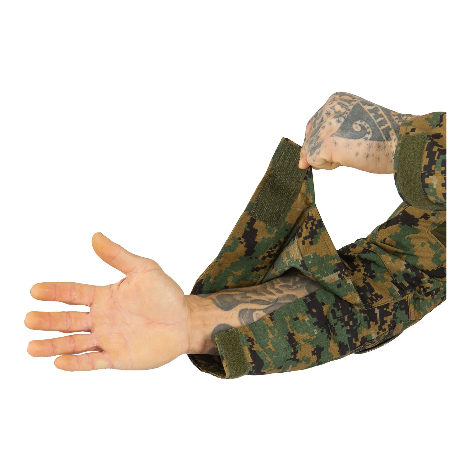 Warrior Combat Shirt mit Elbow Pads, Farbe Digital