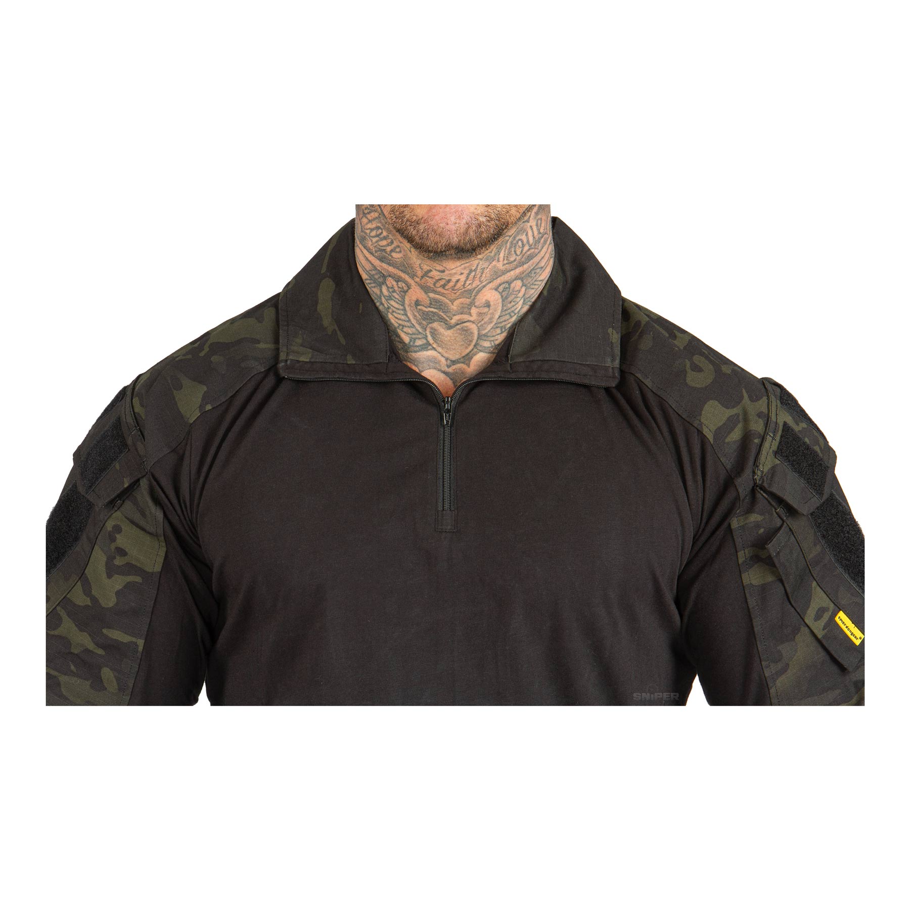Emerson EM3 Upgraded Combat Shirt, Multicam Black