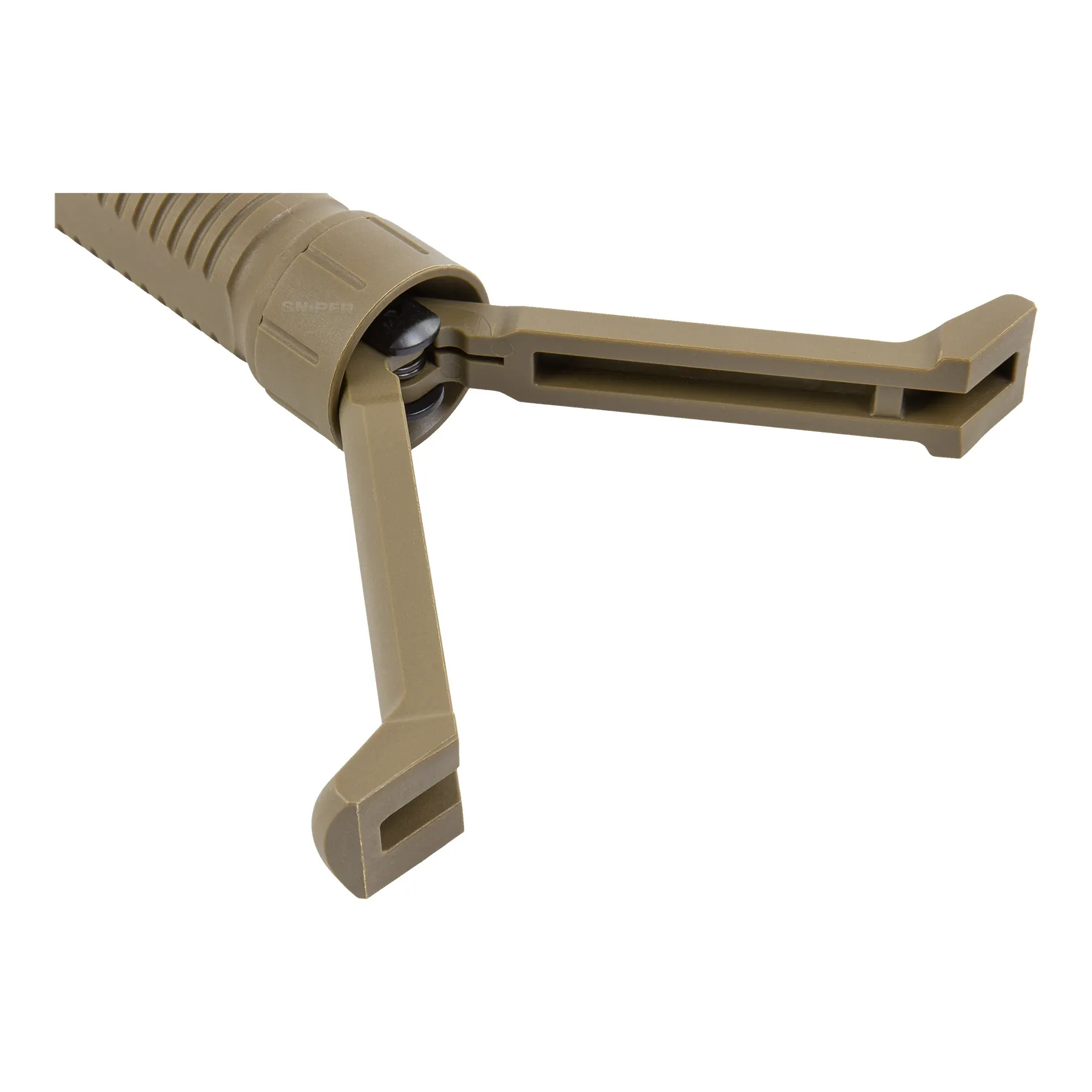 Railed Grip Bipod, Tan