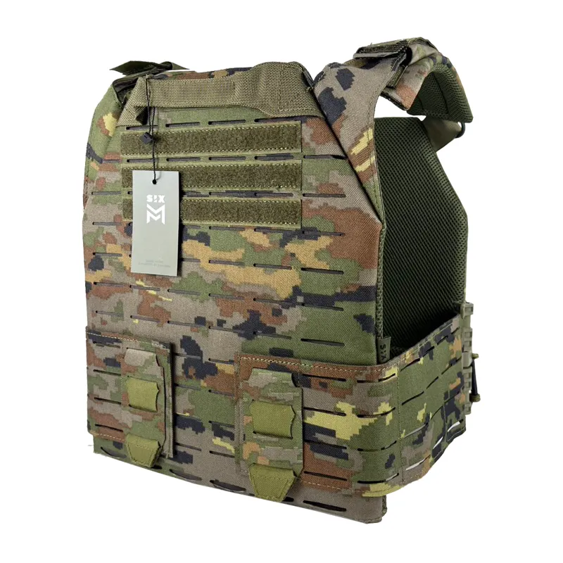 SixMM Plattenträger Tactical LLC, Spanish Woodland