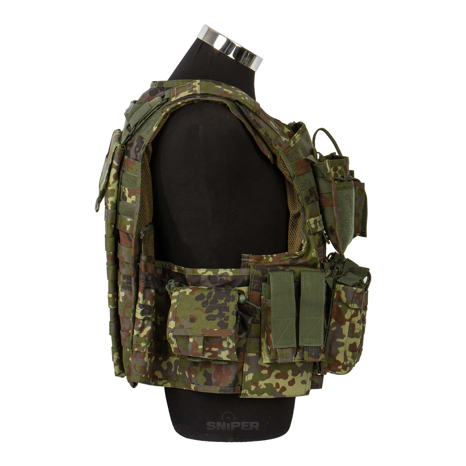 Mod Plattenträger, Flecktarn