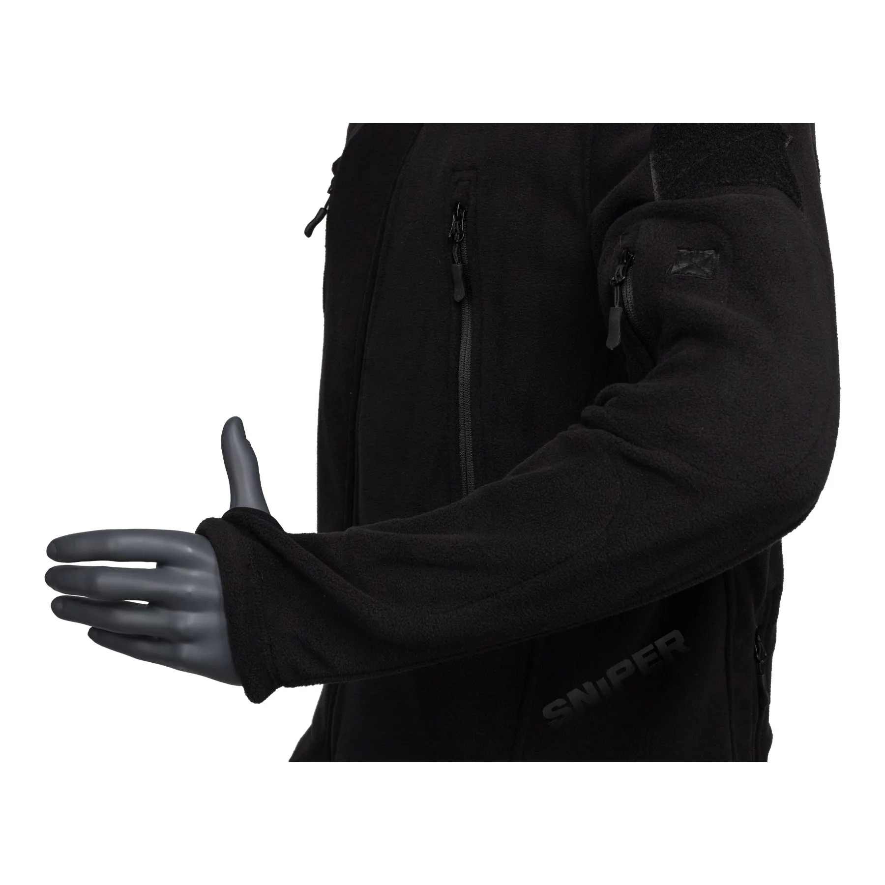 Reapo All-Season Fleece Weste, Black Reapo All-Season Fleece Weste, Black