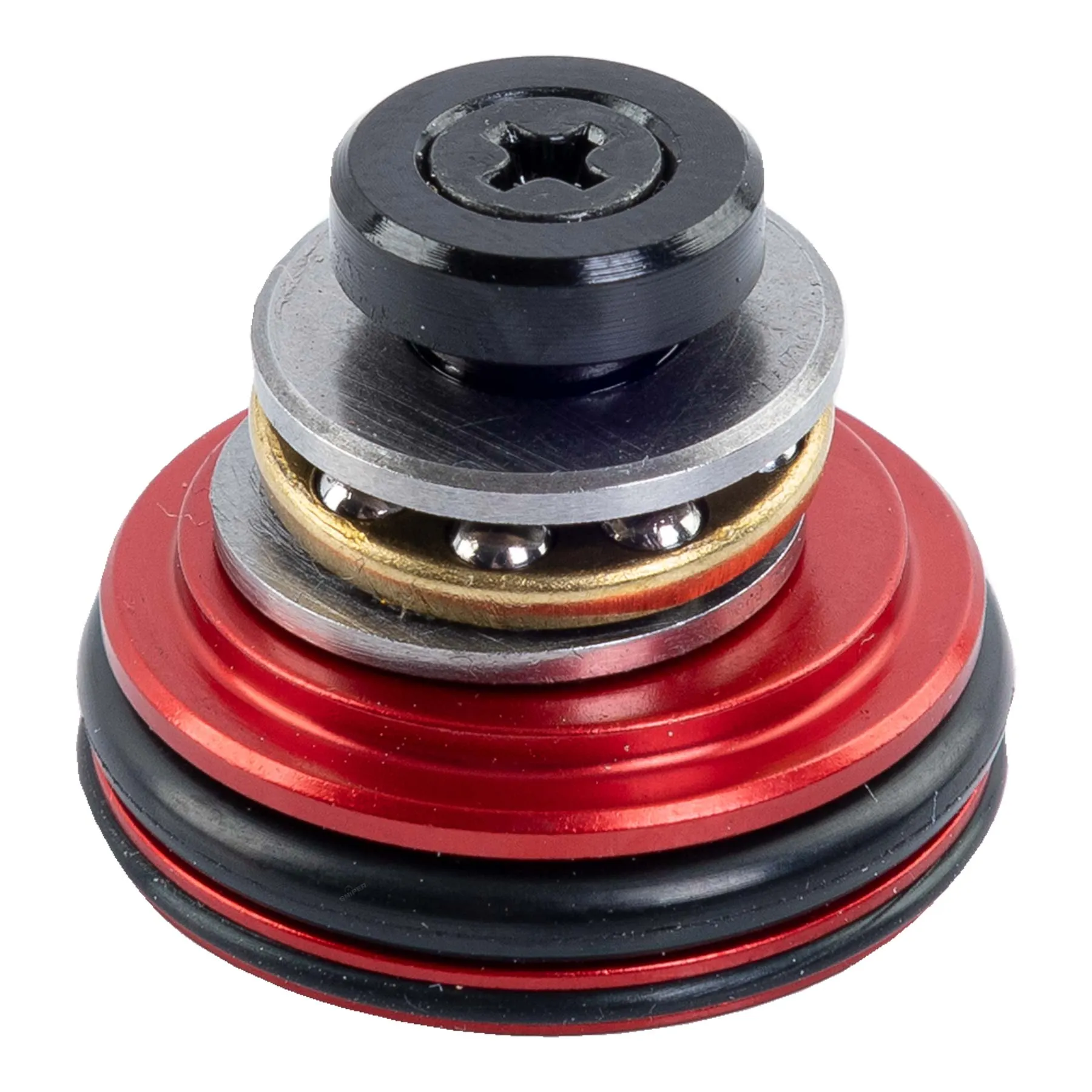 Maxx CNC Double O-Ring Ball Bearing Piston Head