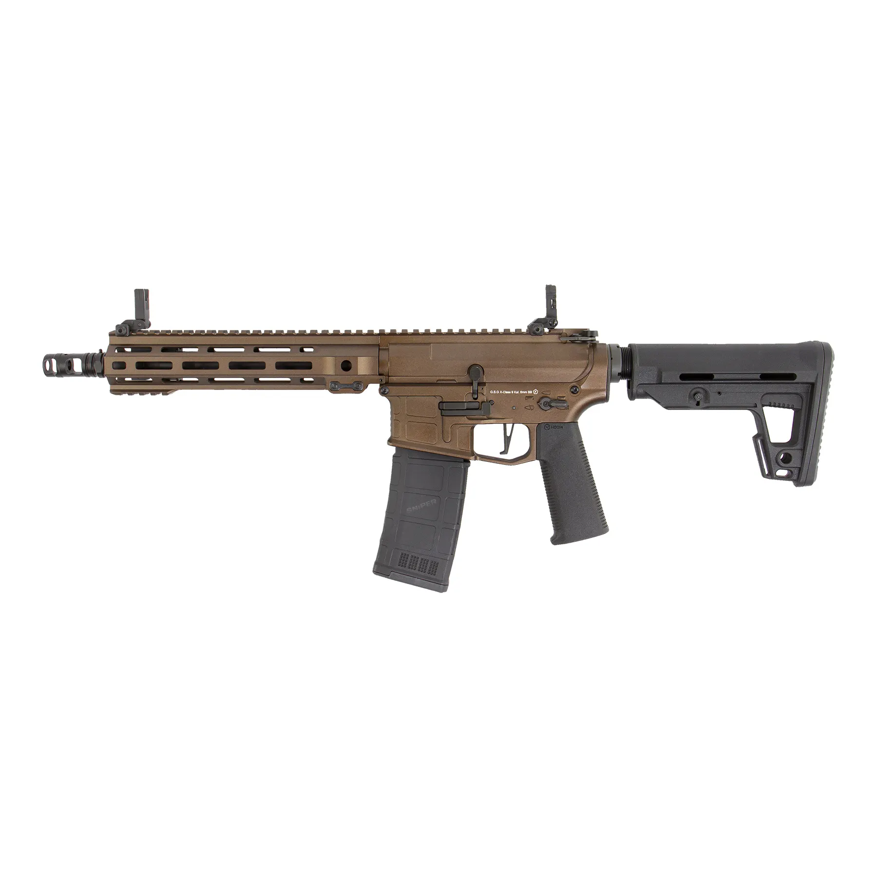Ares M4 X CLASS Model 9 (S)AEG, Bronze