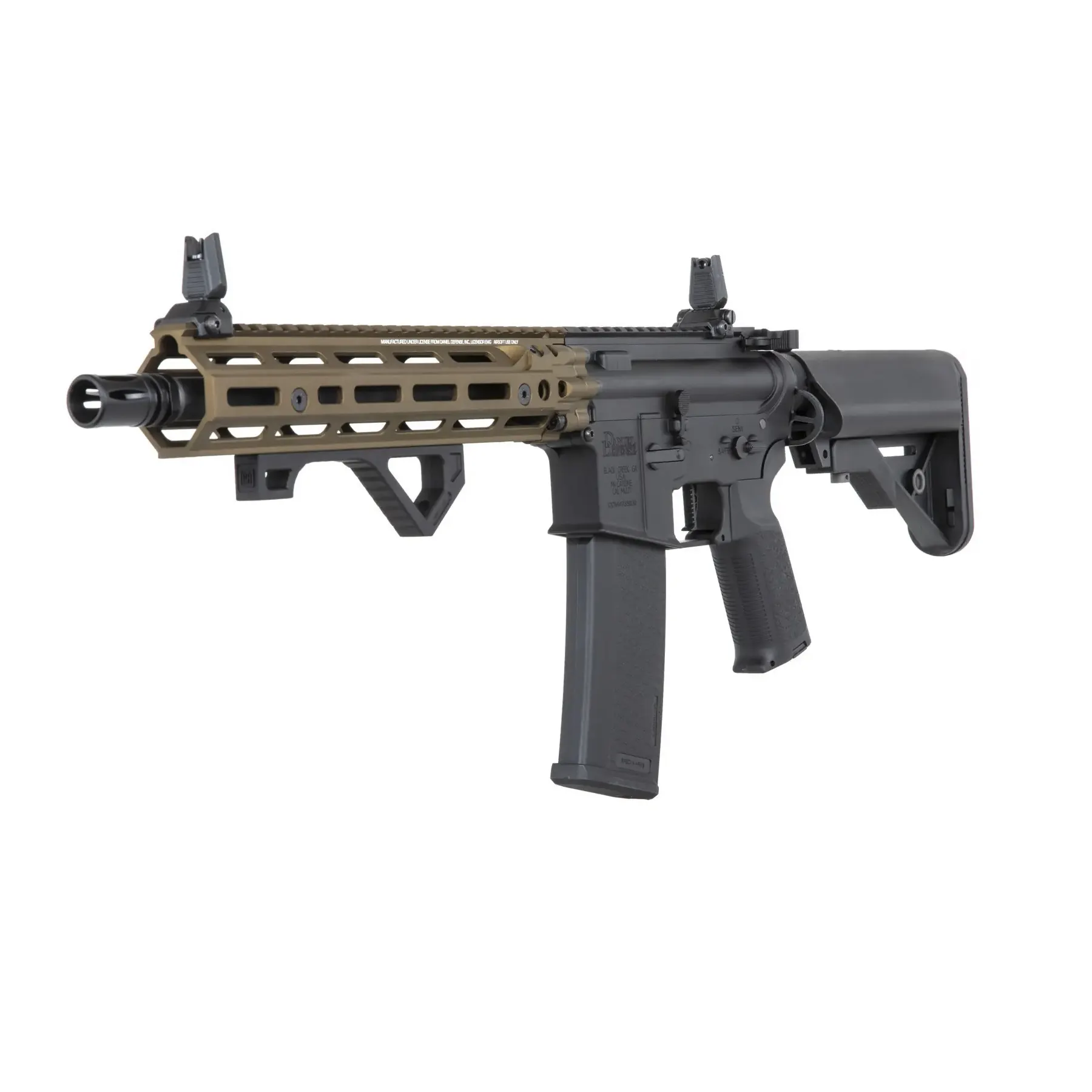 Specna Arms SA-P27 Prime Daniel Defense RIS III 10,5" w/ Aster ETU (S)AEG, Chaos Bronze Specna Arms SA-P27 Prime Daniel Defense RIS III 10,5" w/ Aster ETU (S)AEG, Chaos Bronze