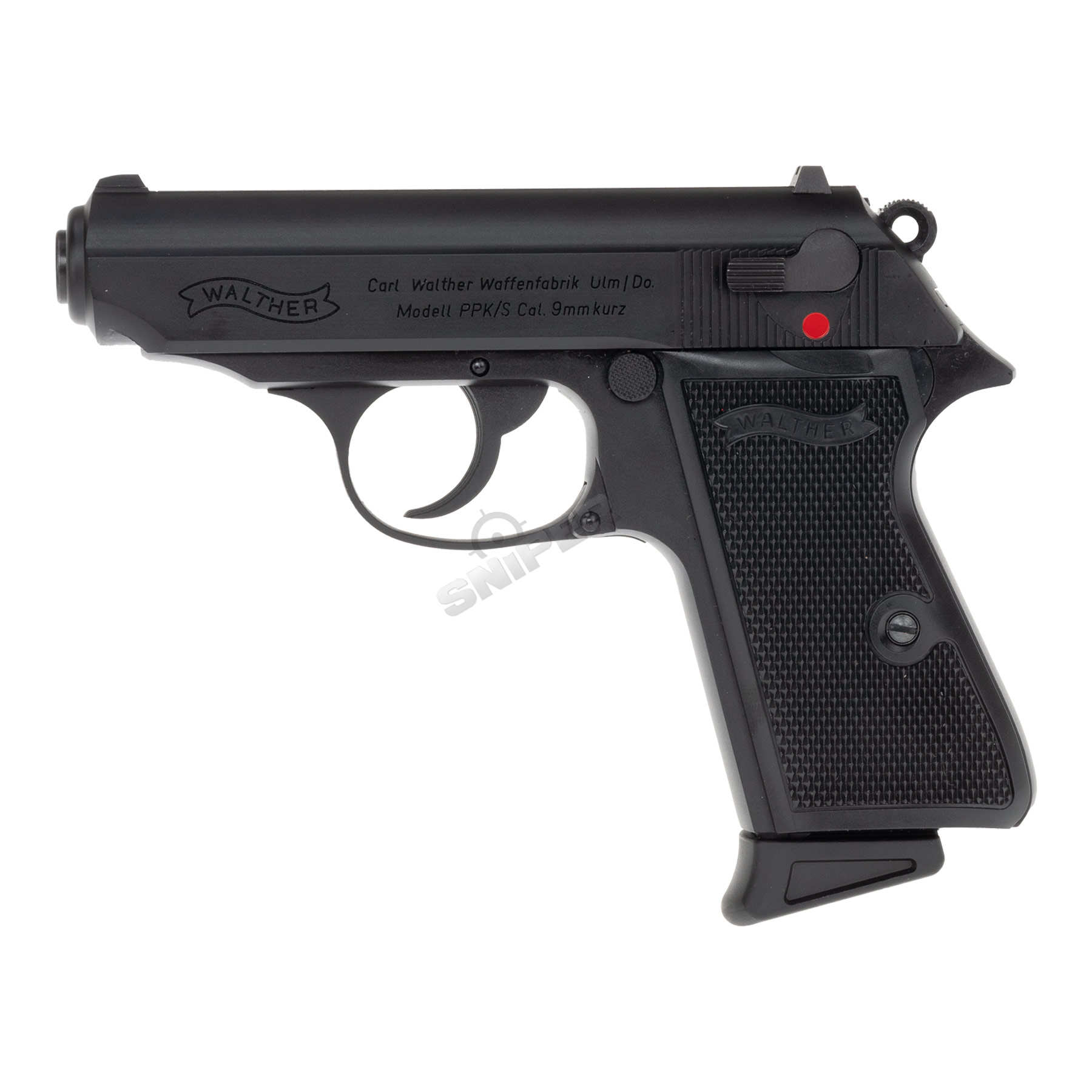 Walther PPK/S Kit GBB Softair Pistole, Black