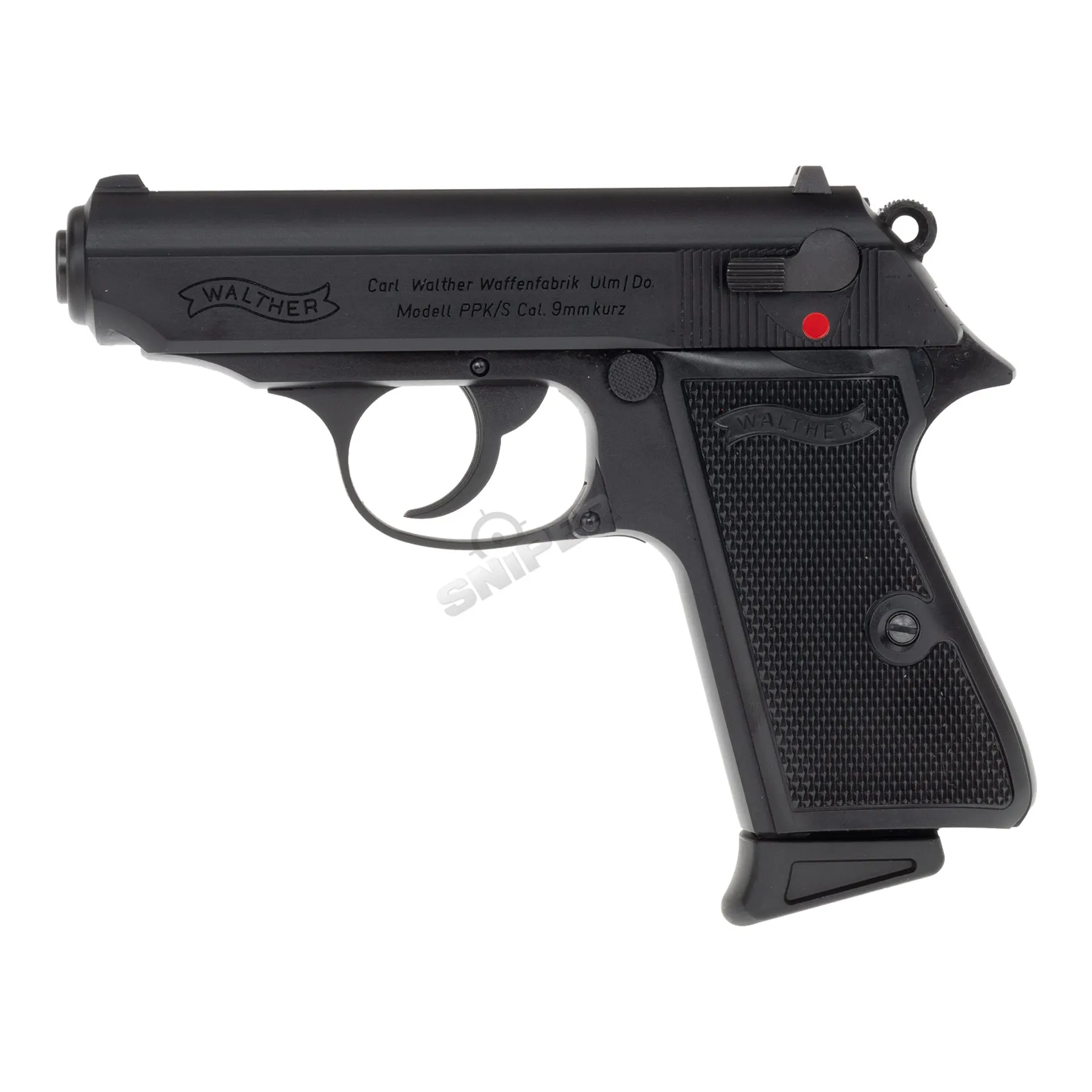 Walther PPK/S GBB Softair Pistole, Black Walther PPK/S Kit GBB Softair Pistole, Black
