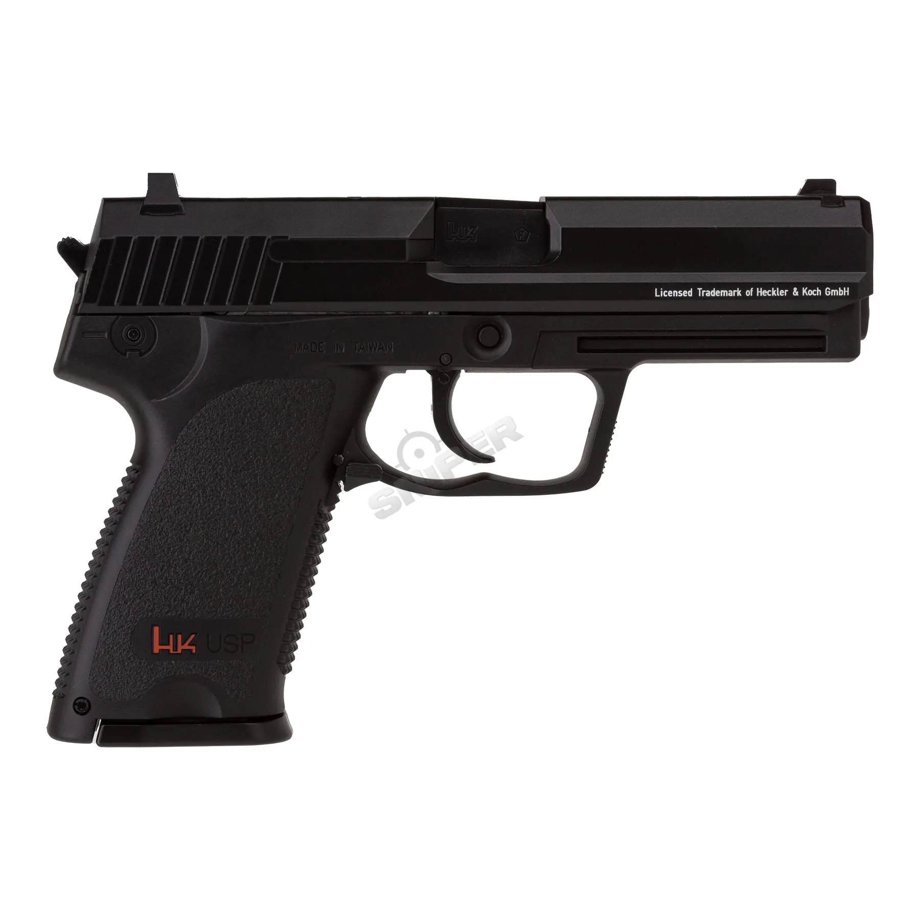 Heckler und Koch USP Co2 NBB Softair Pistole Bundle Deal #1 - Heckler und Koch USP Co2 NBB Softair Pistole