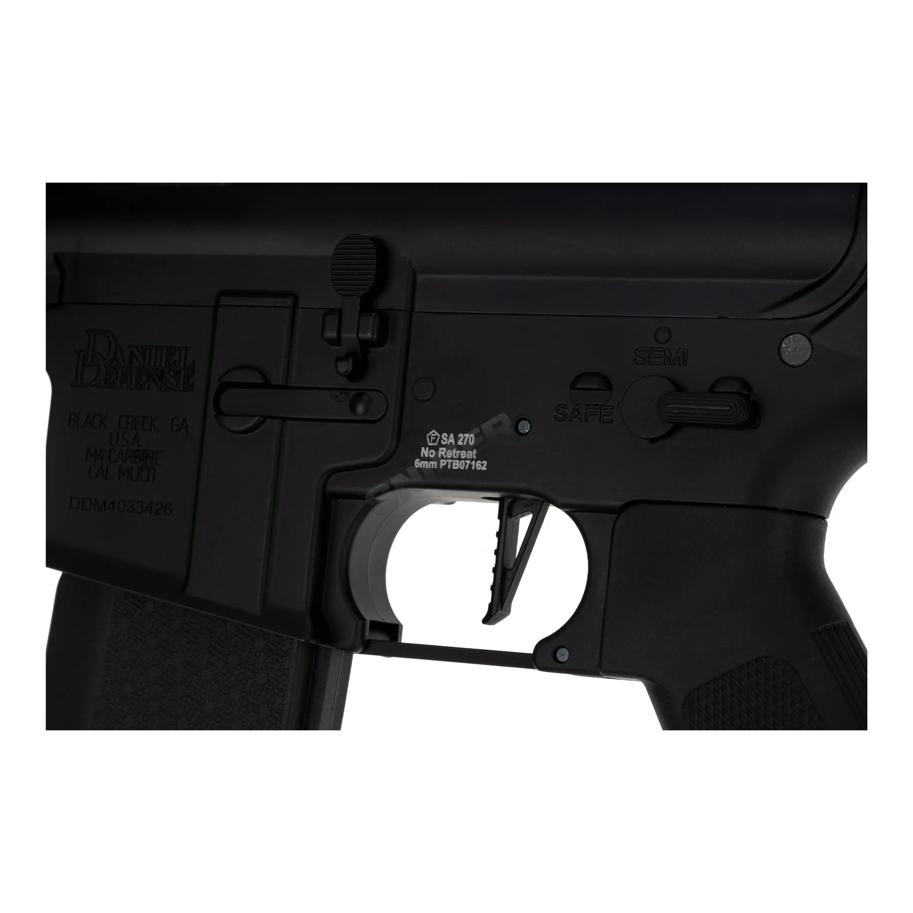SA-E19 Edge Daniel Defense MK18 w/ HAL ETU (S)AEG, Black SA-E19 Edge Daniel Defense MK18 w/ HAL ETU (S)AEG, Black