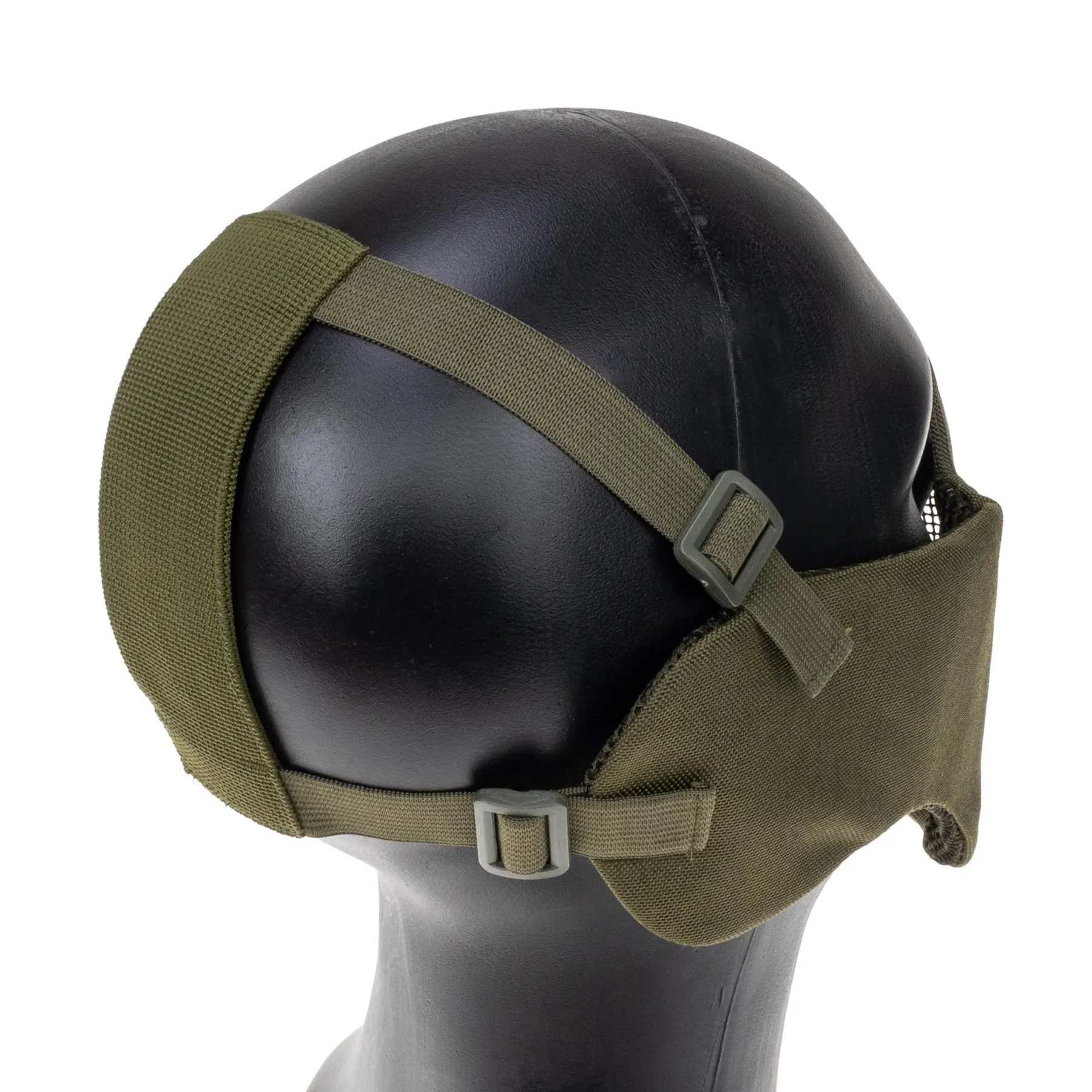 Reapo Mesh Face Mask w/ Soft Ear Protection, OD