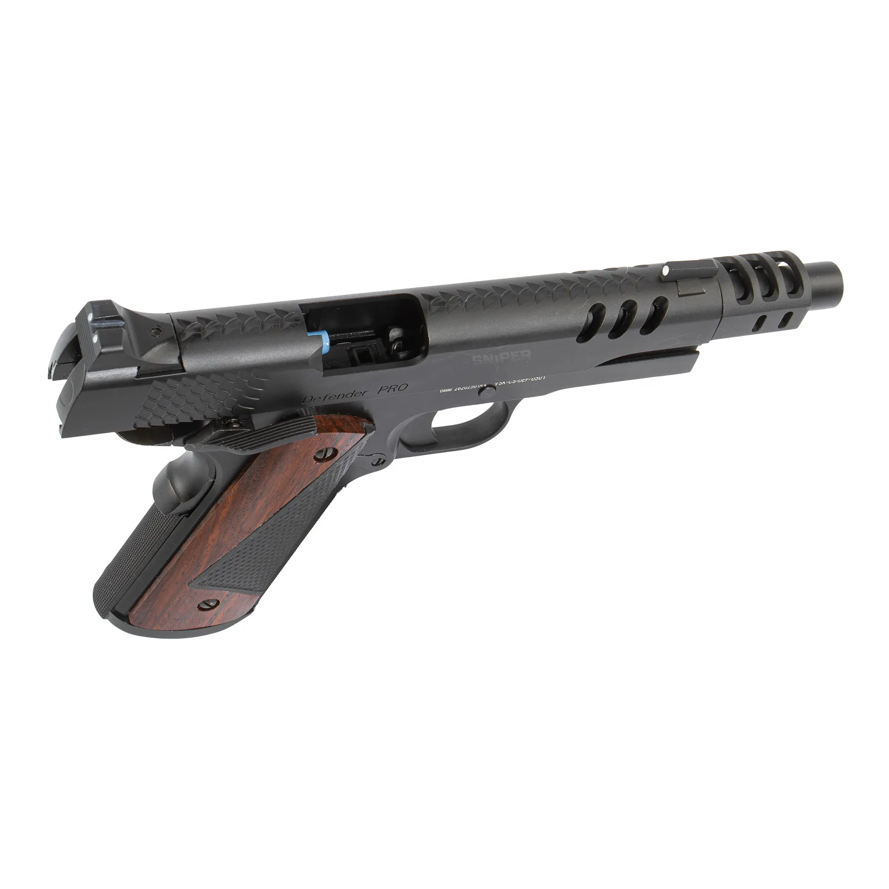 Vorsk CS Defender Pro MEU GBB, Dark Wood, Black