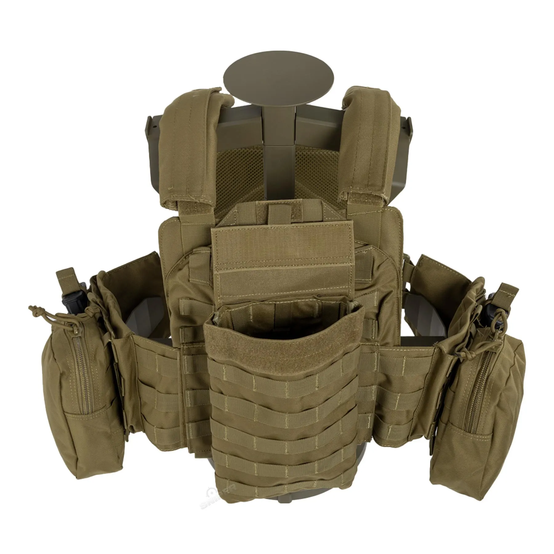 Reapo XXL Big Size Plattenträger, Tan Reapo XXL Big Size Plattenträger, Tan