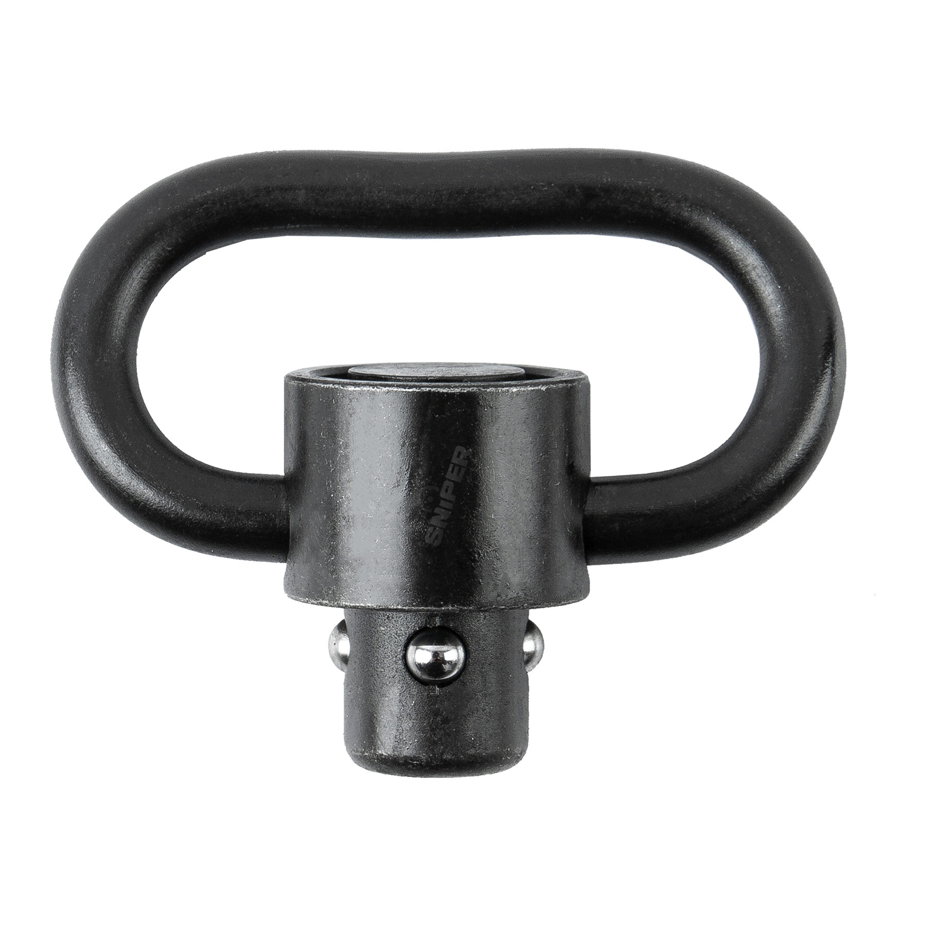 Sling Swivel 1.25 Ich Stainless Steel, Black