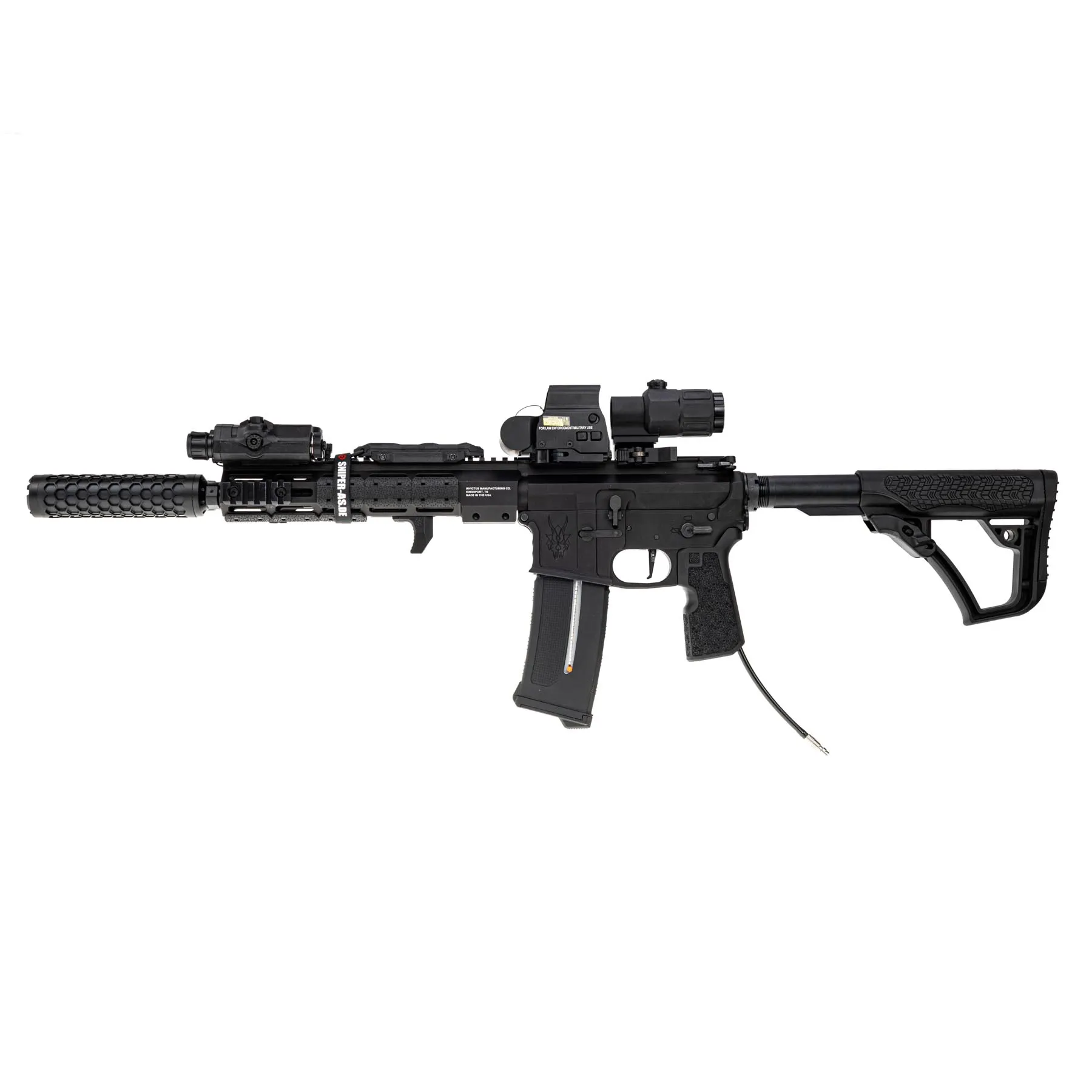 SAC x MTW Billet 10" Lone Wolf, Black
