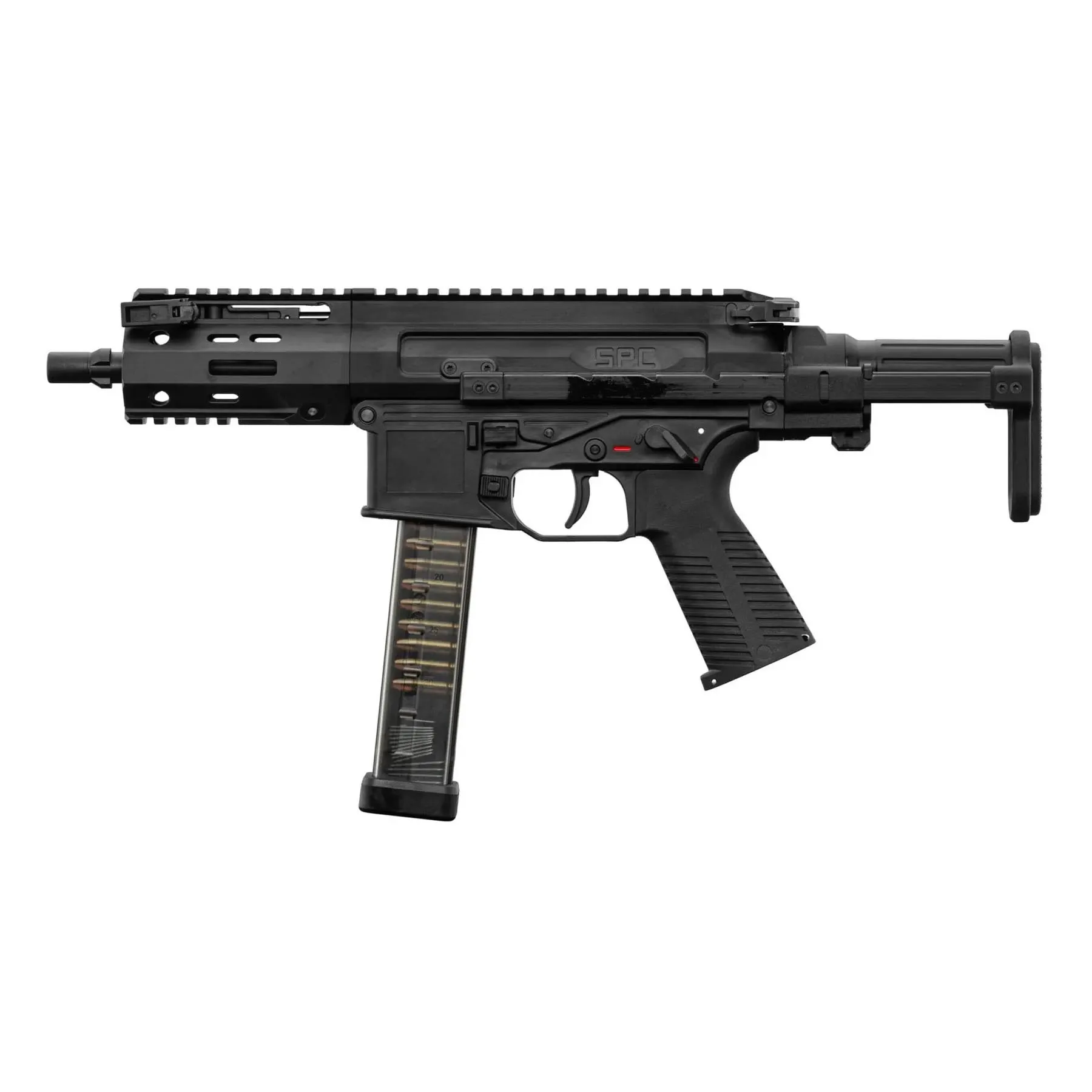 Maruyama SPC-9 Pro PDW Submachine GBB Gun, Black