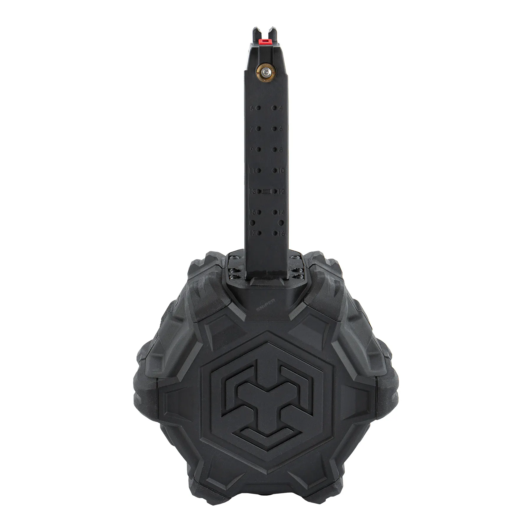 VX Drum Mag GBB, black VX Drum Mag GBB, black