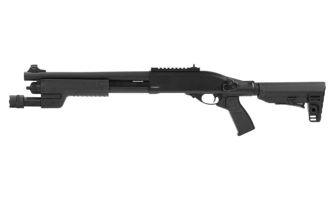 Velites Ferrum Pumpgun S-VI, Black