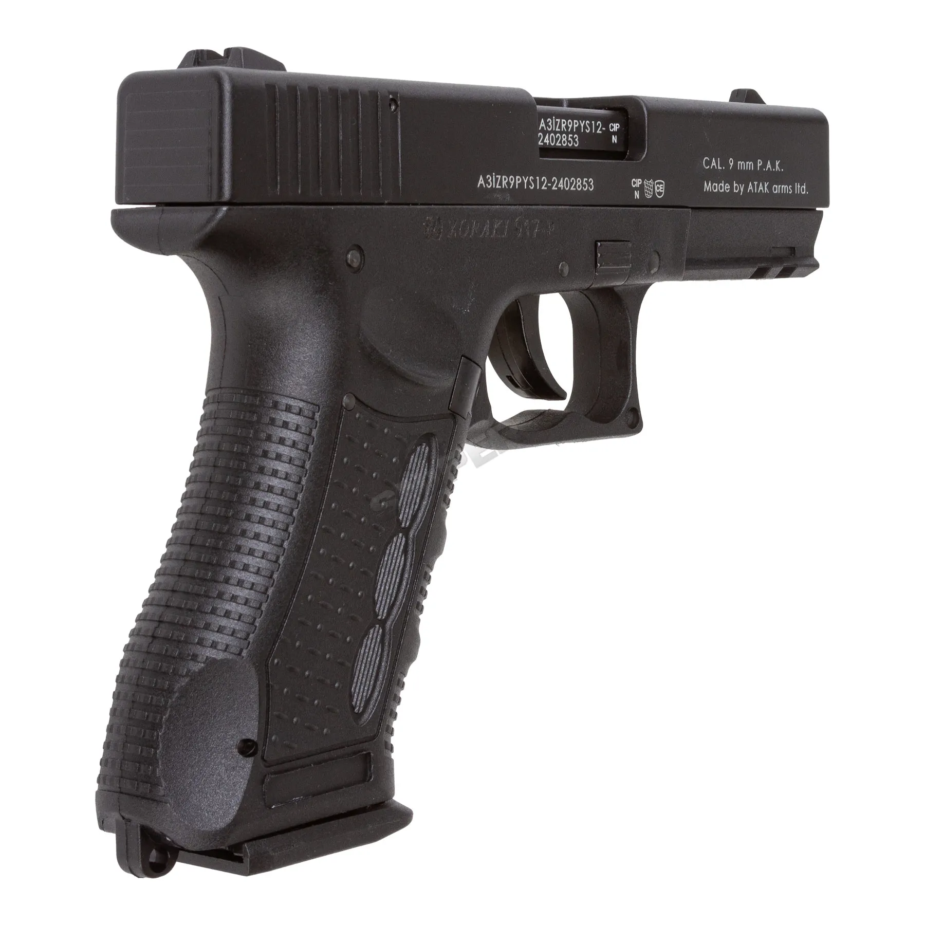 Zoraki 917 9mm P.A.K. Schreckschusspistole, Black